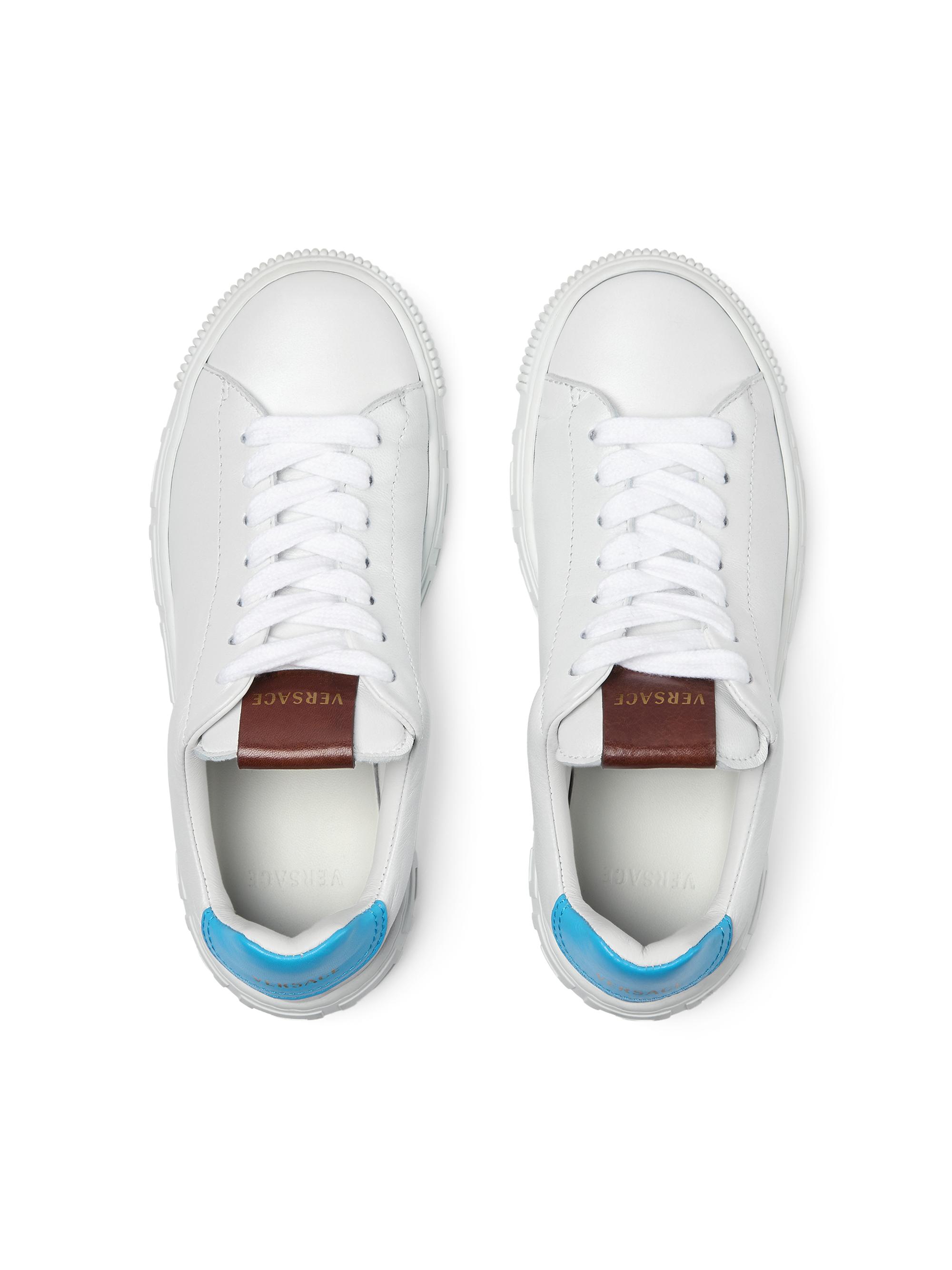 Versace Baby's & Little Kid's Leather Sneakers - White 8.5 (Toddler) | Thumbnail 3