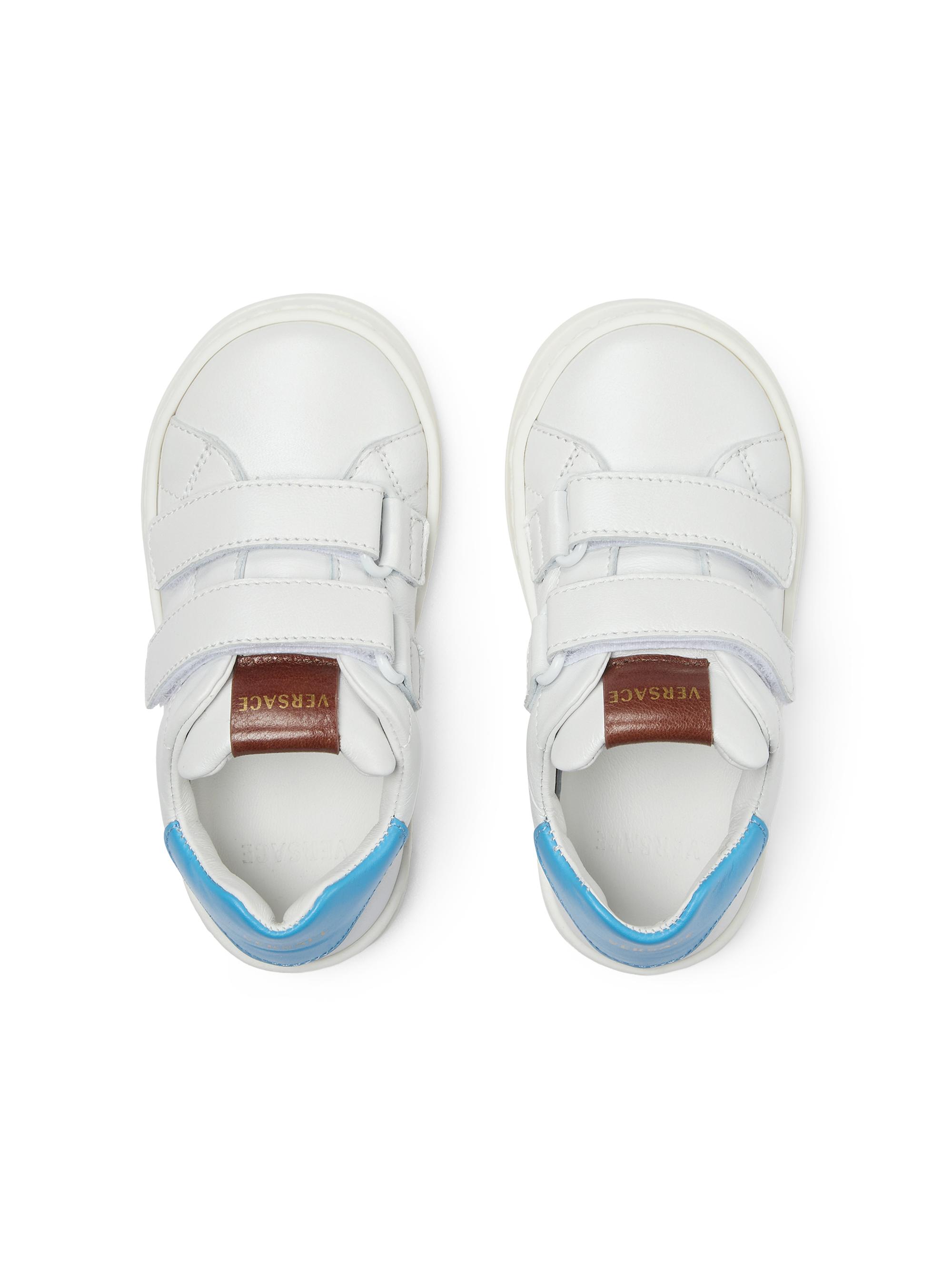 Versace Baby's & Little Kid's Leather Sneakers - White 8.5 (Toddler) | Thumbnail 6