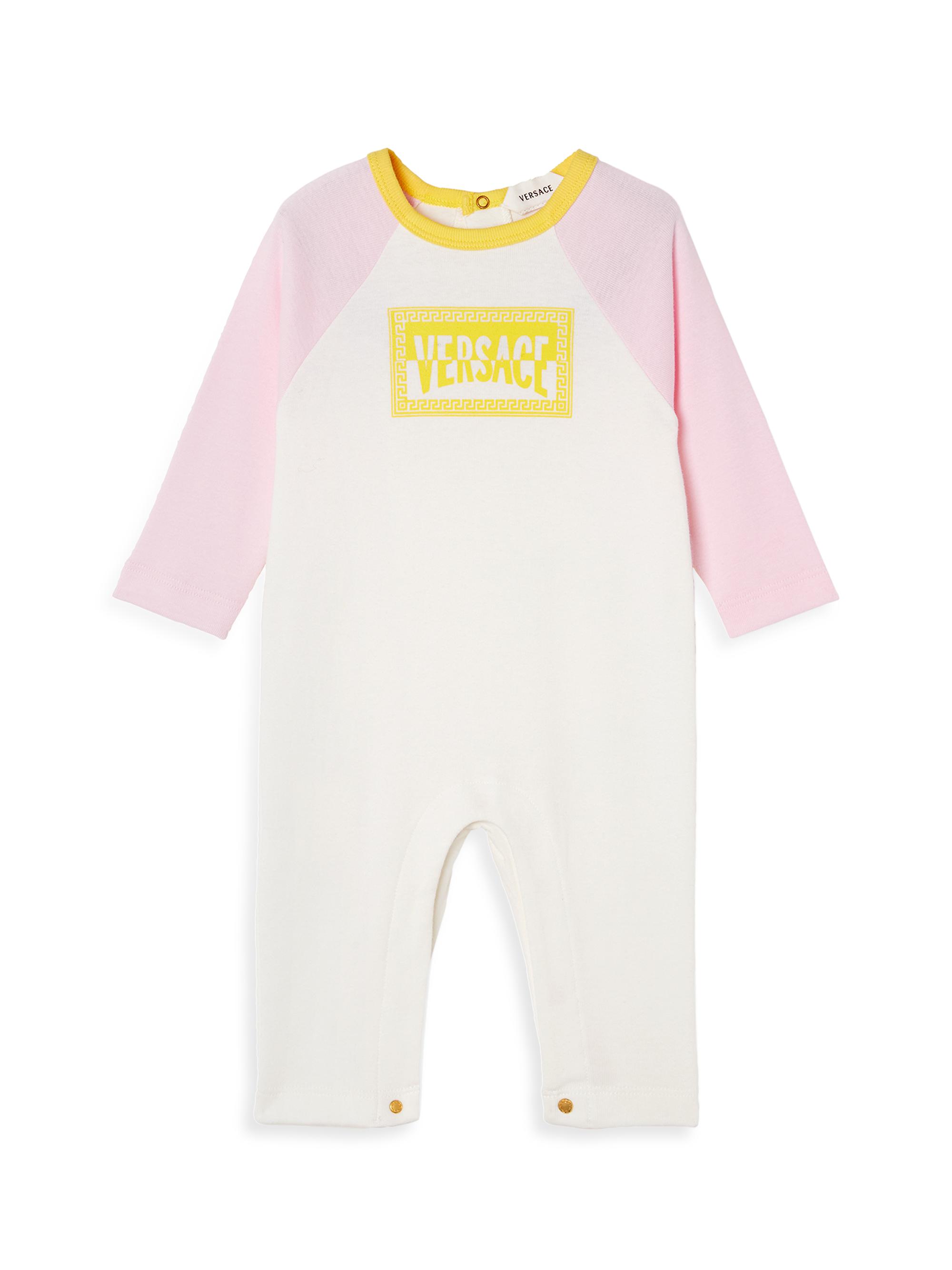 Versace Baby Girl's Logo Cotton Coverall -  9 Months