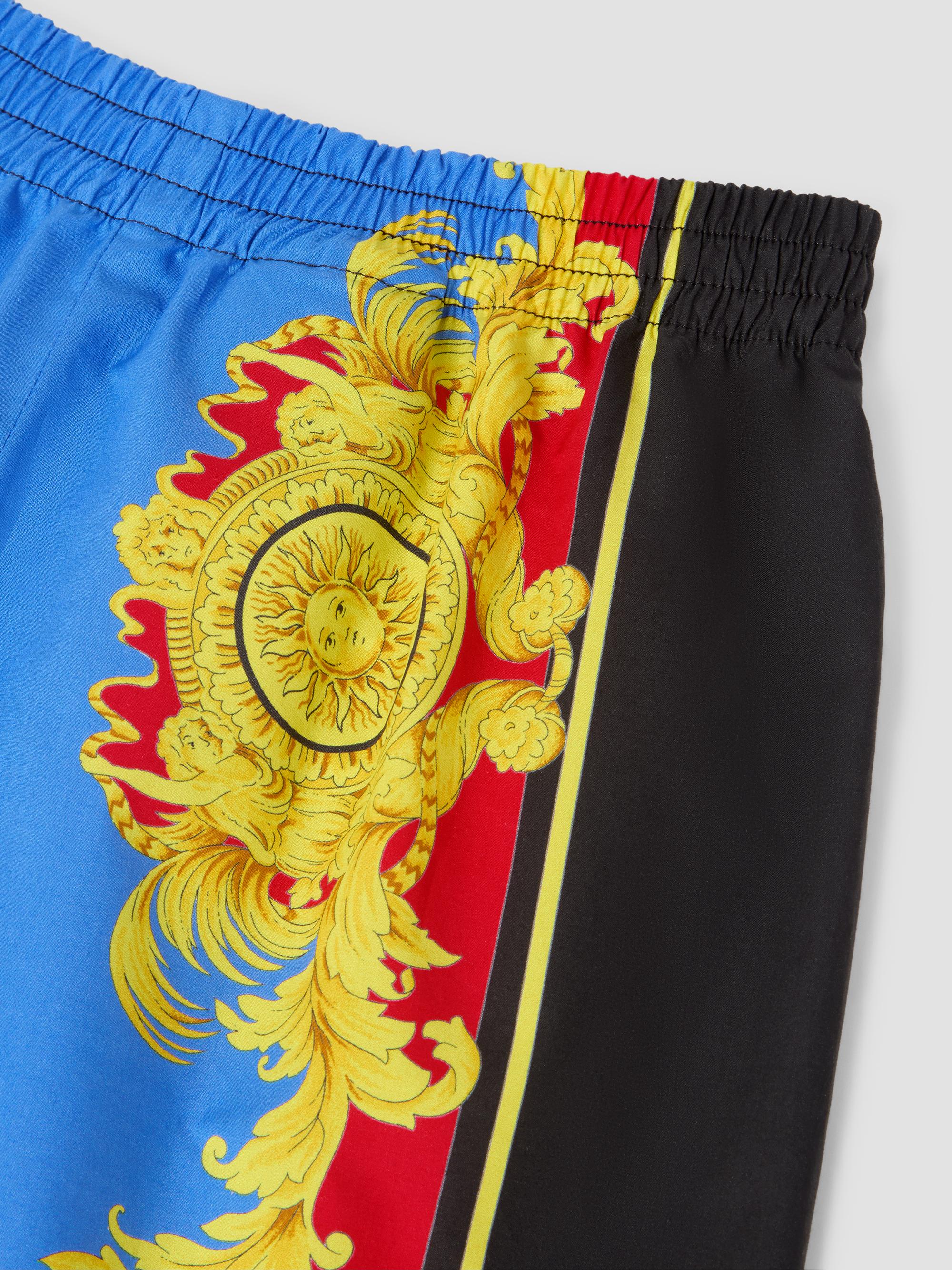 Versace Baby Boy's, Little Boy's & Boy'sThe Sun Poplin Shorts - Blue | Thumbnail 3