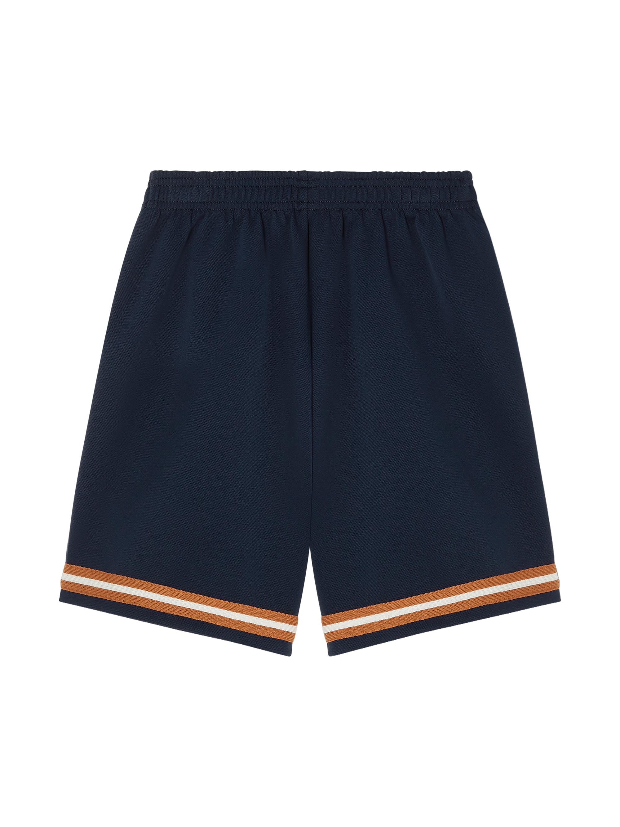Versace Little Boy's & Boy's Logo Embroidered Techno Shorts - Dark Navy | Thumbnail 2