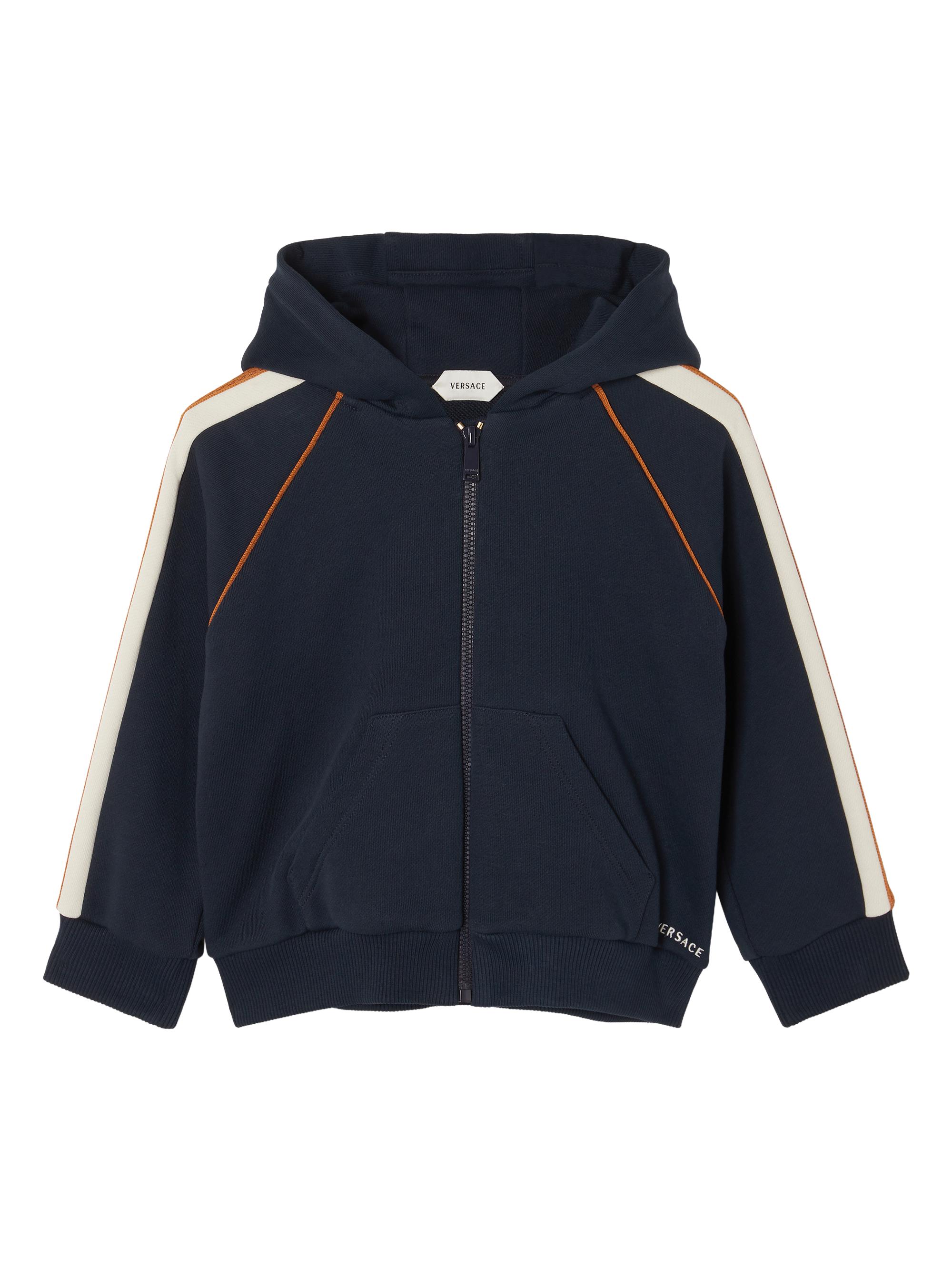 Versace Baby Boy's & Little Boy's Cotton Fleece Logo Hoodie - Dark Navy