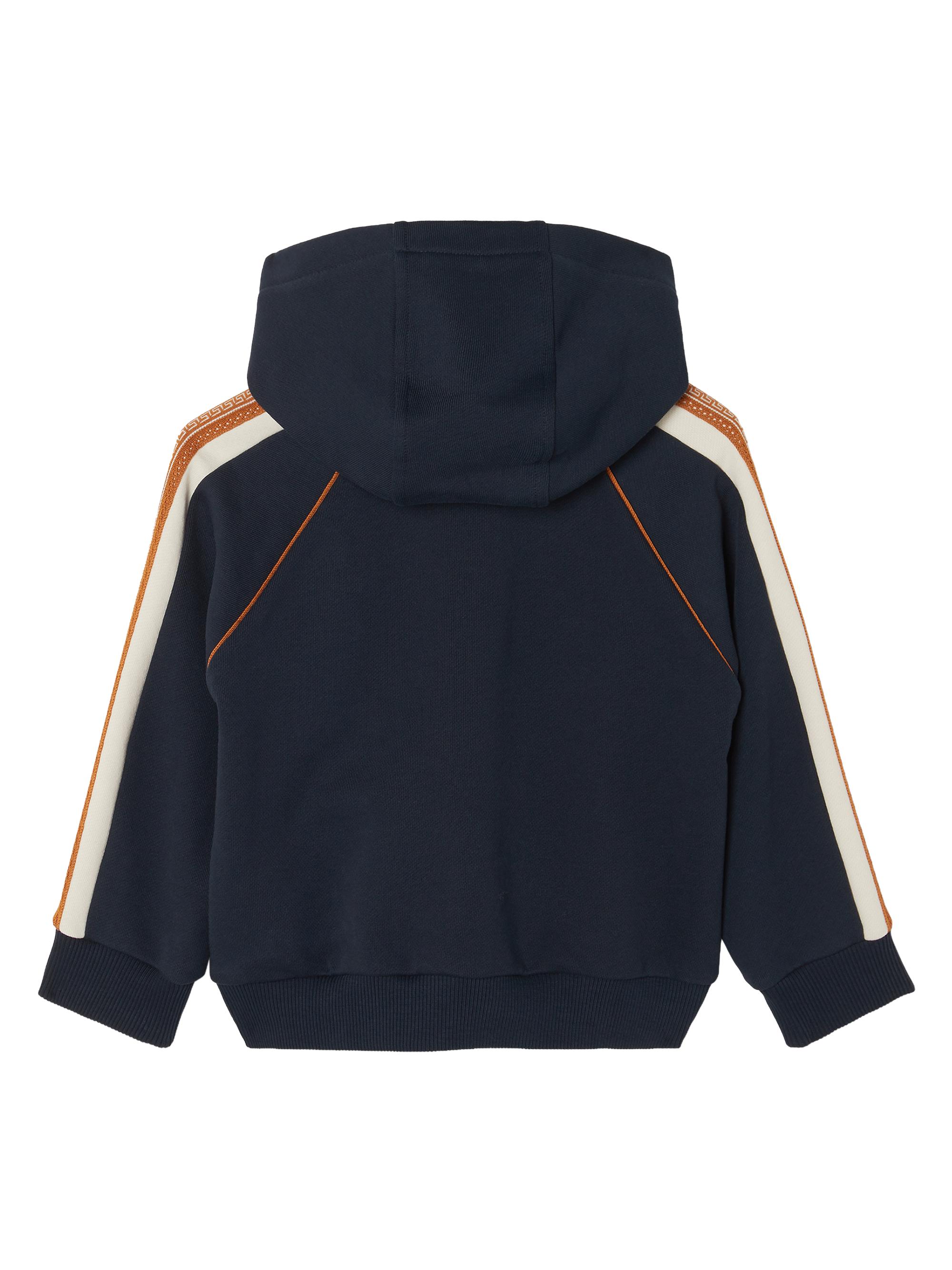 Versace Baby Boy's & Little Boy's Cotton Fleece Logo Hoodie - Dark Navy | Thumbnail 2