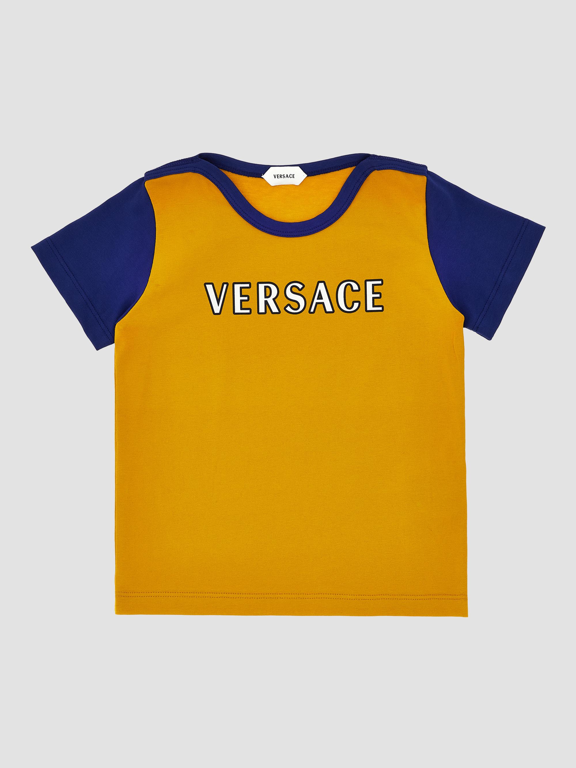 Versace Baby's, Little Kid's & Kid's Logo Jersey T-Shirt - Mustard | Thumbnail 4