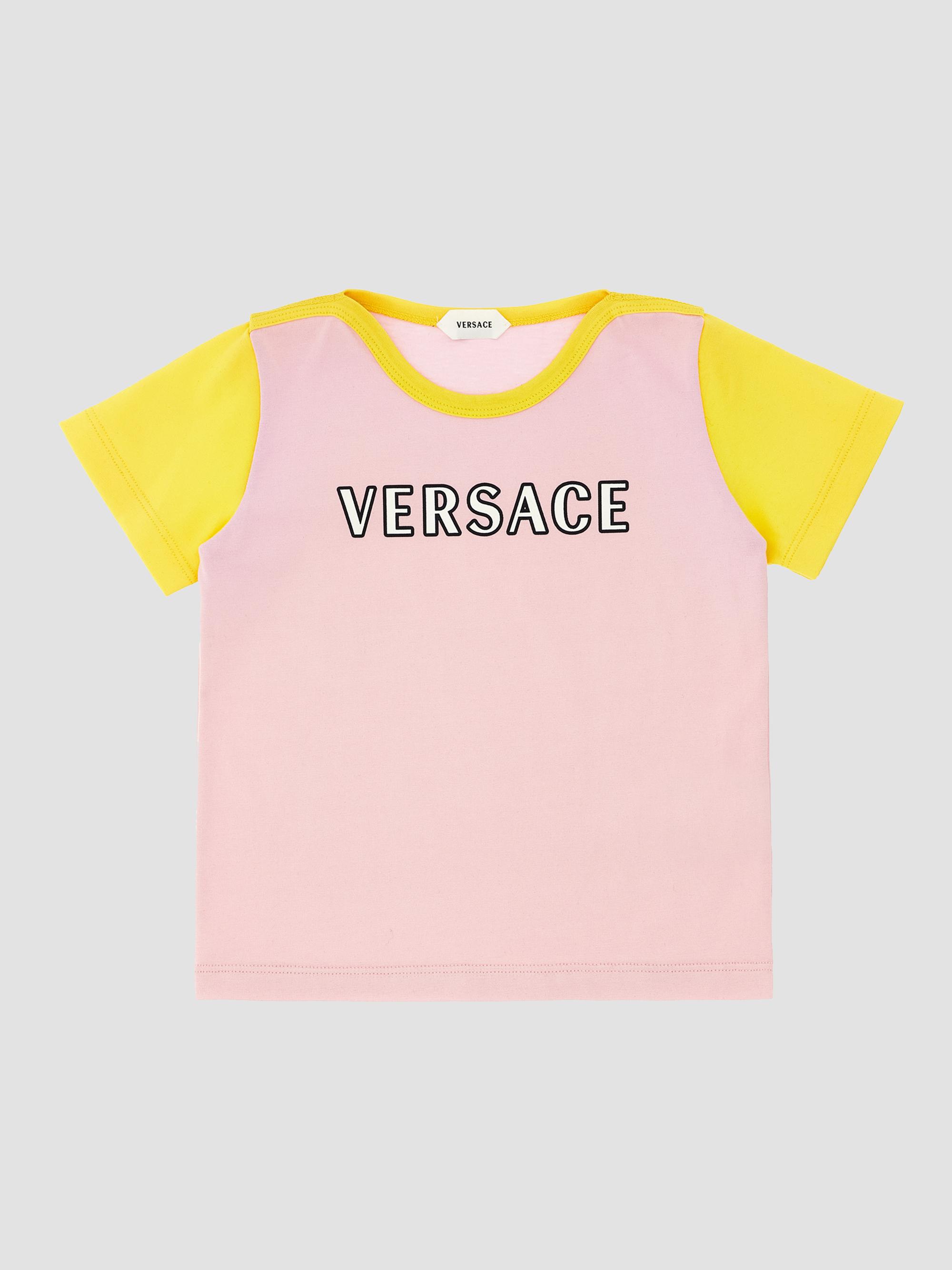 Versace Baby's, Little Kid's & Kid's Logo Jersey T-Shirt - Pastel Pink | Thumbnail 4