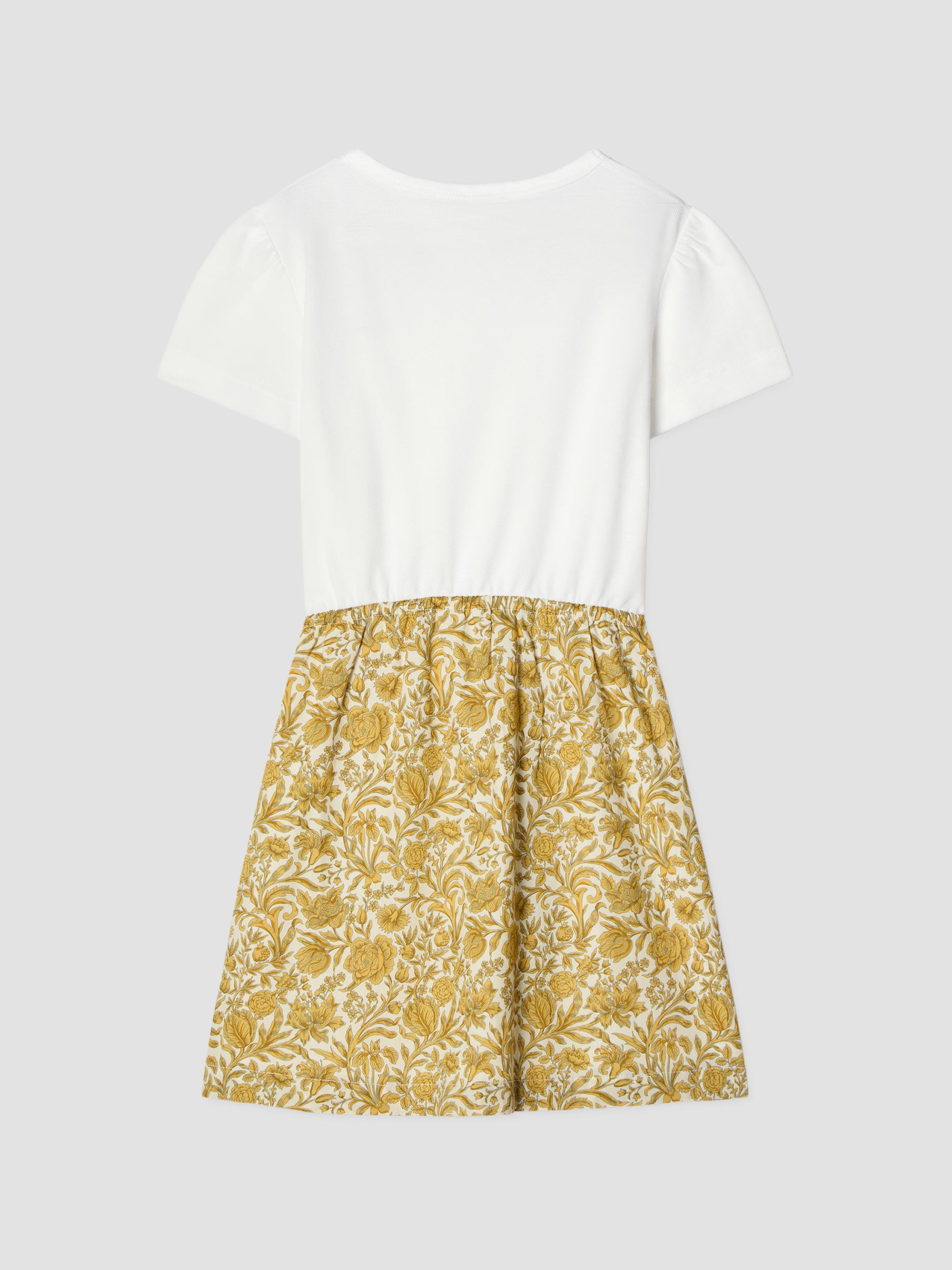 Versace Baby Girl's, Little Girl's & Girl's Floral Poplin Dress - White | Thumbnail 2