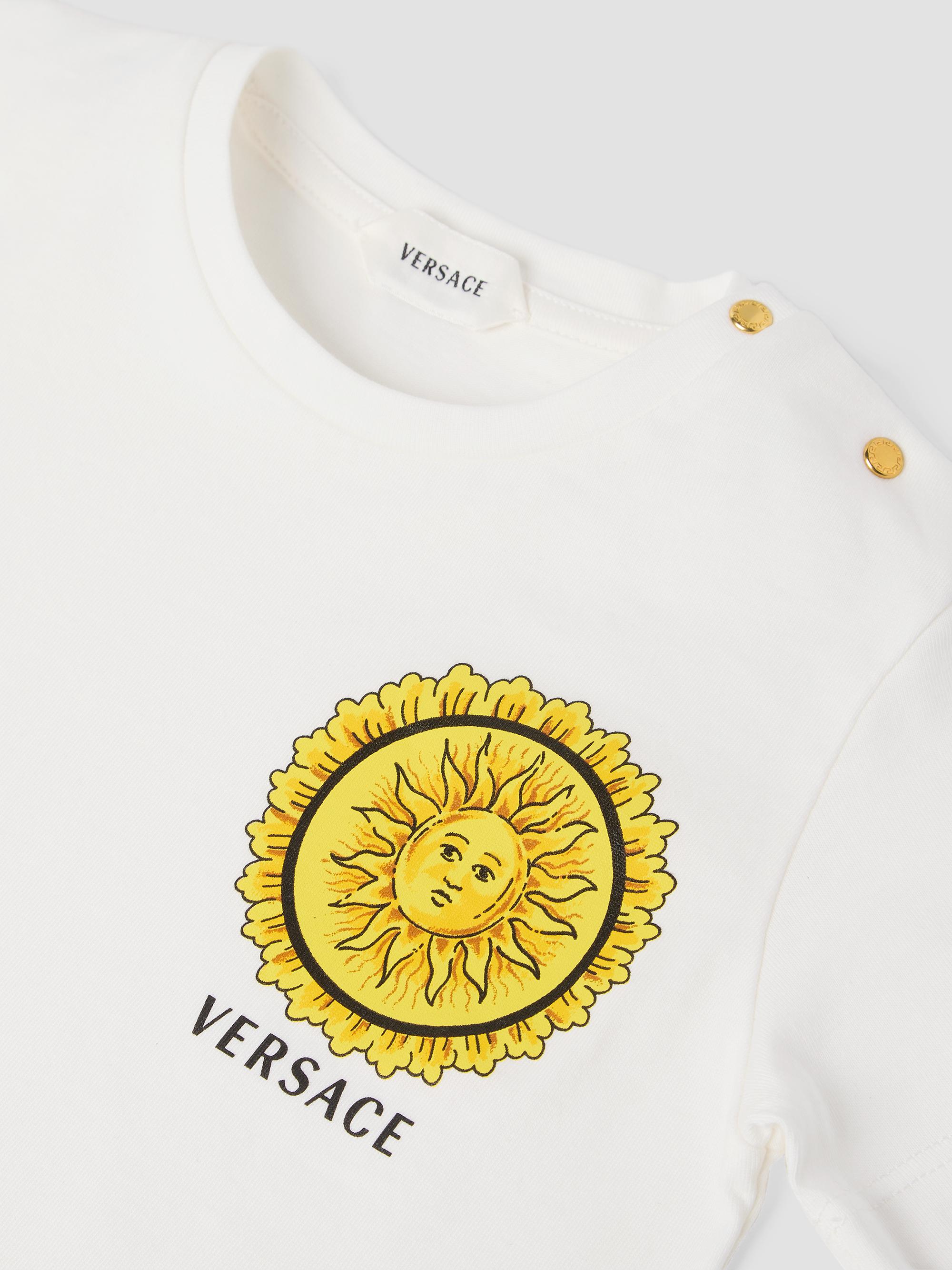 Versace Baby Boy's & Little Boy's Sun Jersey T-Shirt - White | Thumbnail 3
