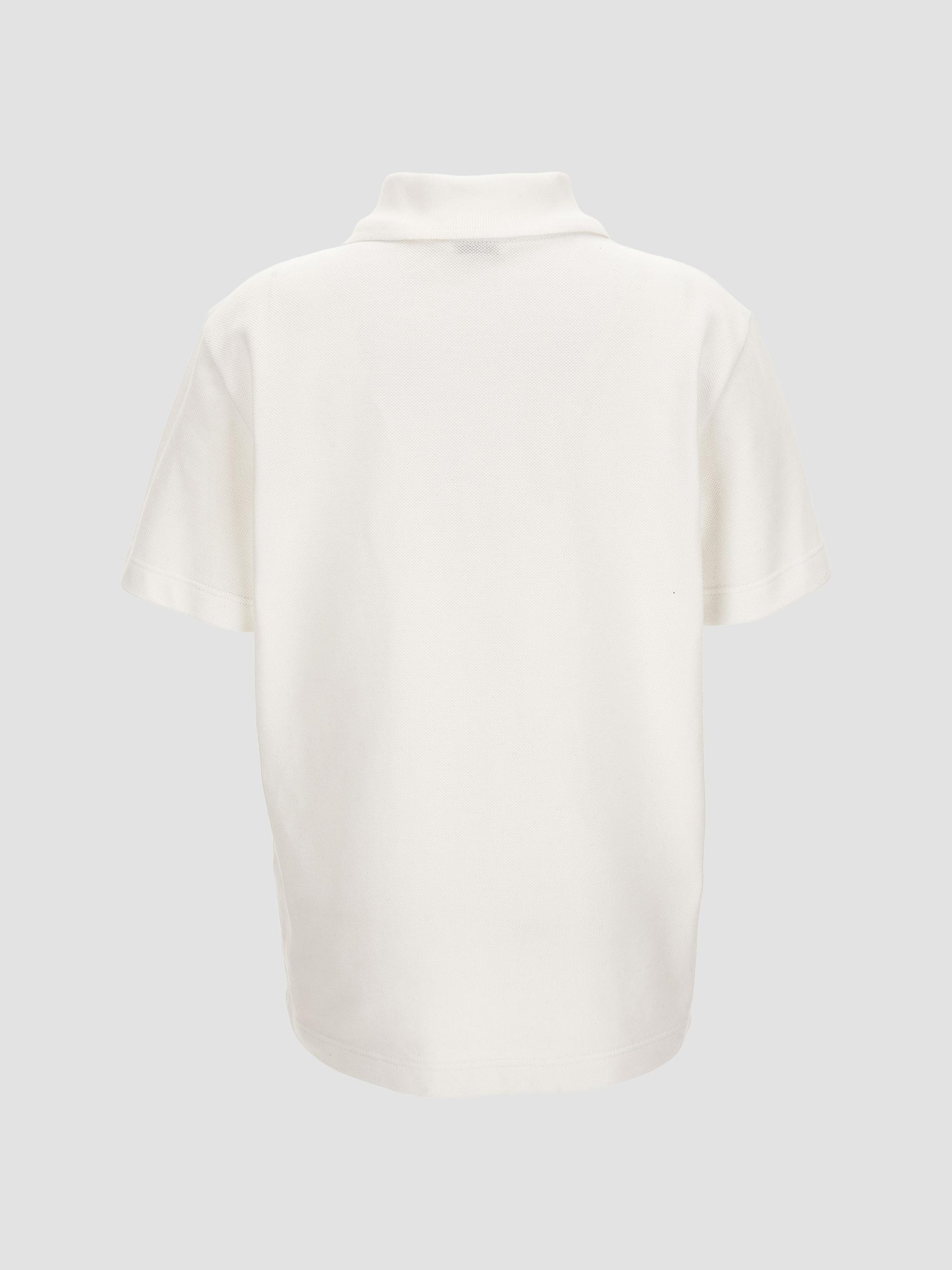 Versace Little Boy's & Boy's Logo Piqué Polo Shirt - White | Thumbnail 2