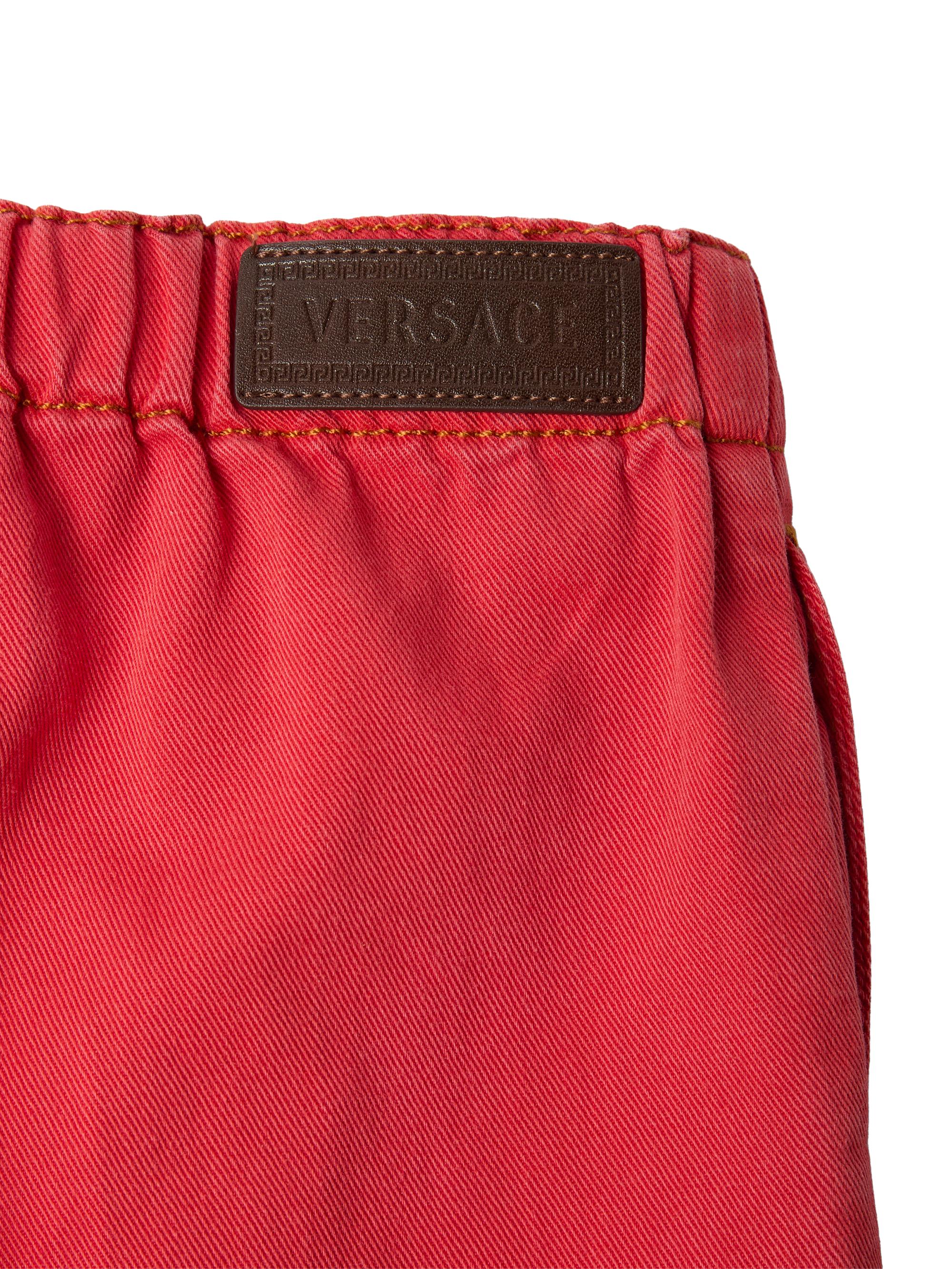 Versace Baby's & Little Kid's Straight-Leg Pants - Red | Thumbnail 3