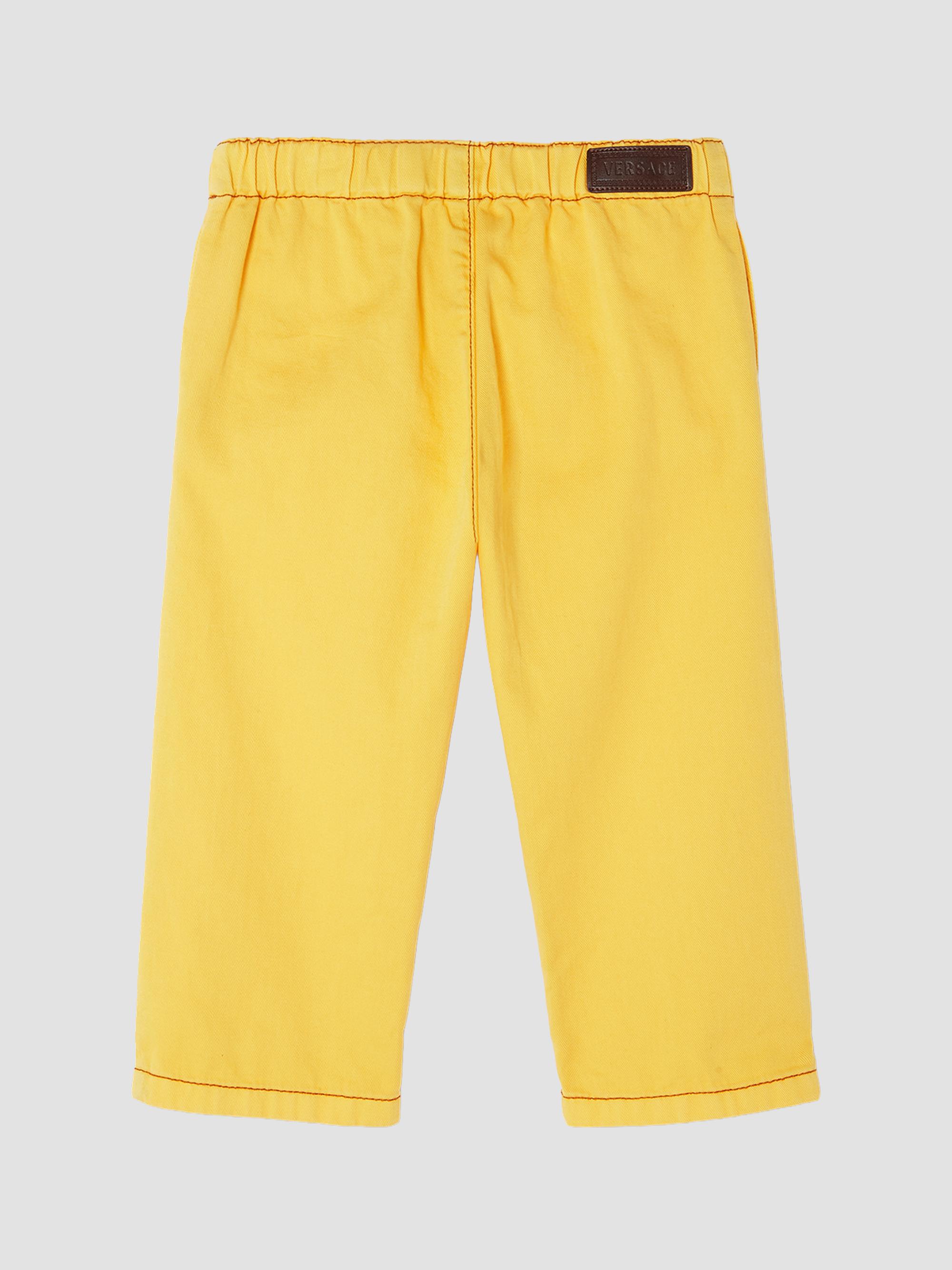 Versace Baby's & Little Kid's Straight-Leg Pants - Yellow | Thumbnail 2