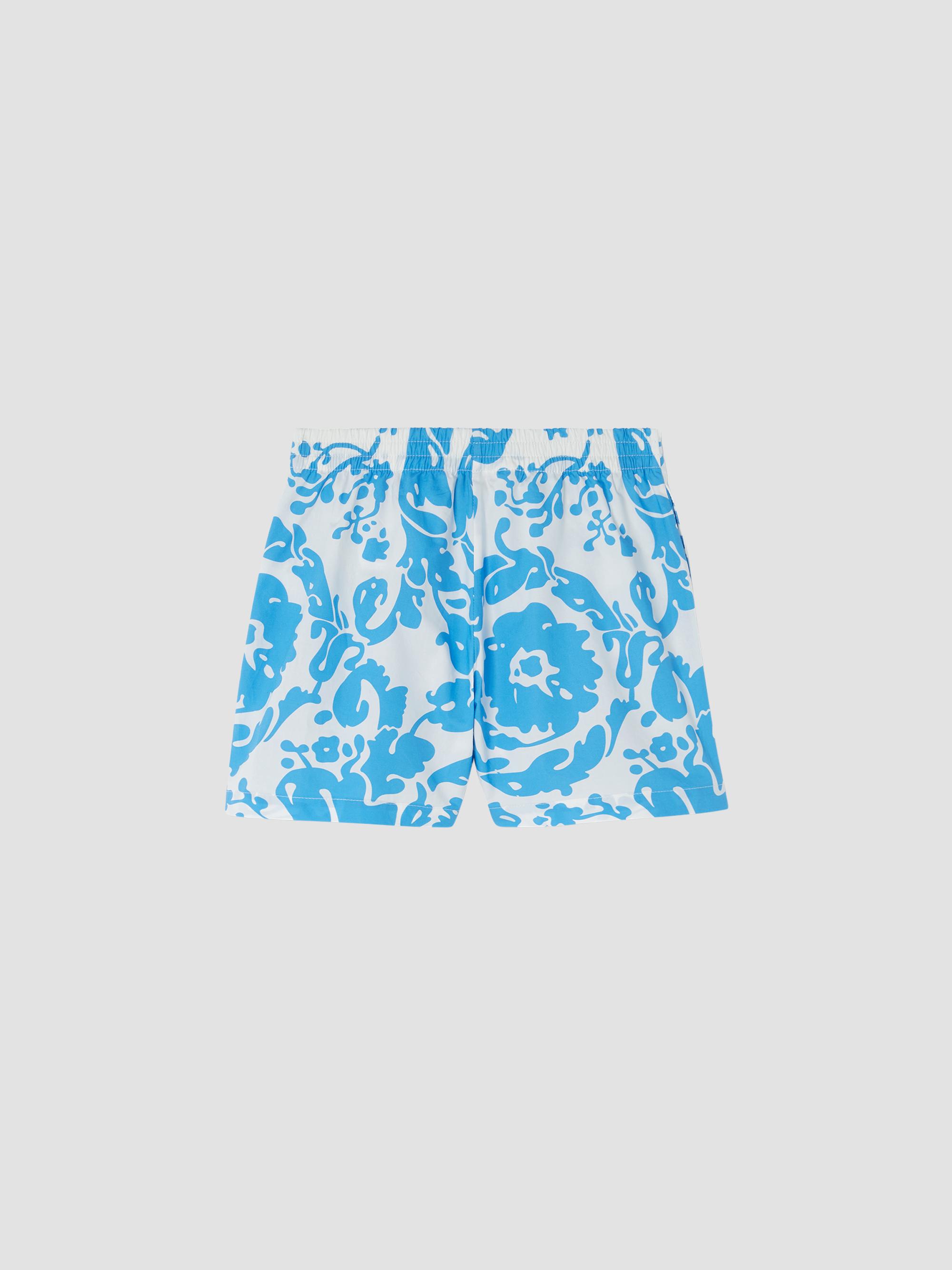 Versace Baby Boy's & Little Boy's Barocco Poplin Shorts - White | Thumbnail 2