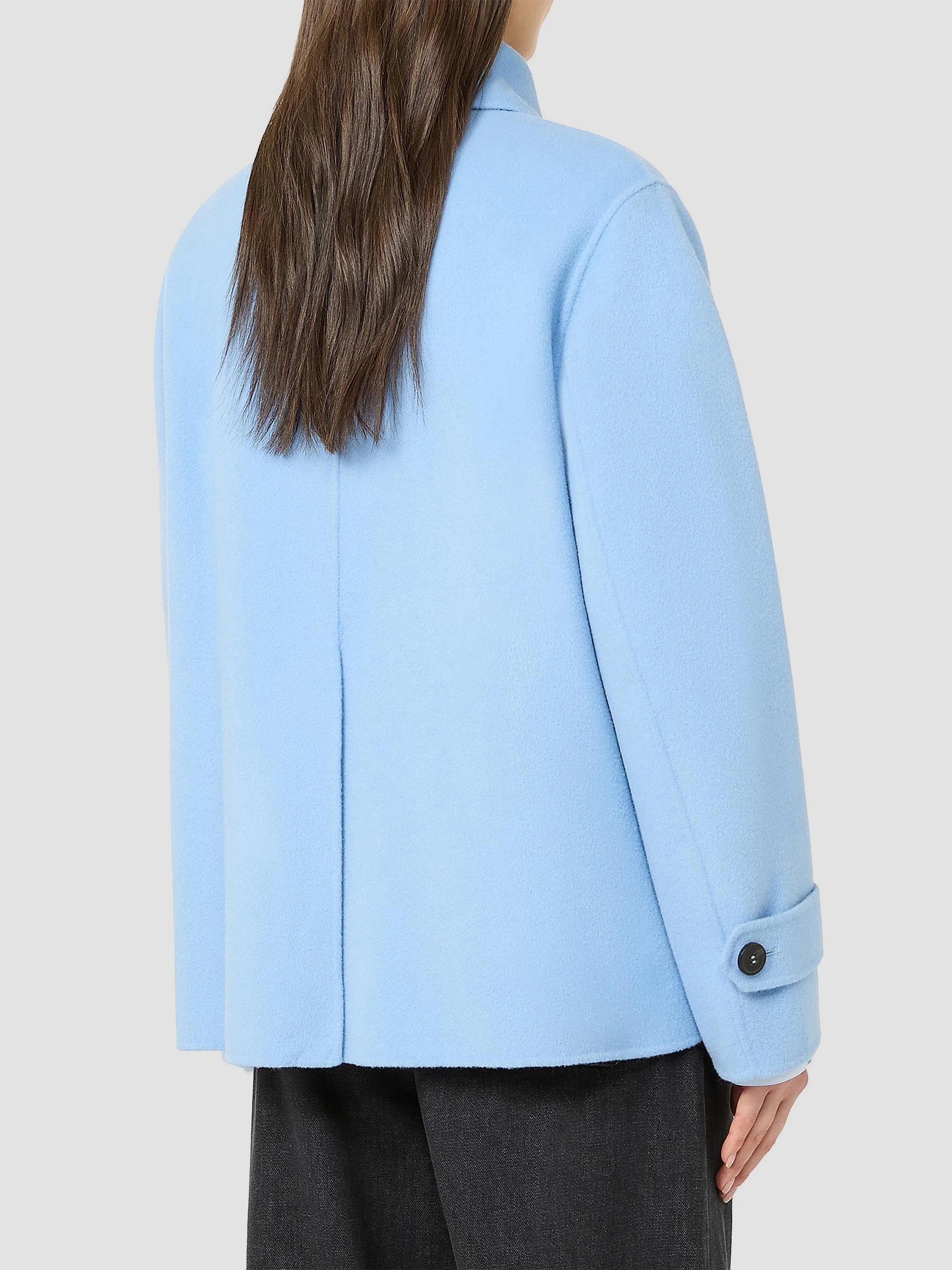 Weekend Max Mara Double Breasted Wool Blend Pea Coat | Saks Fifth