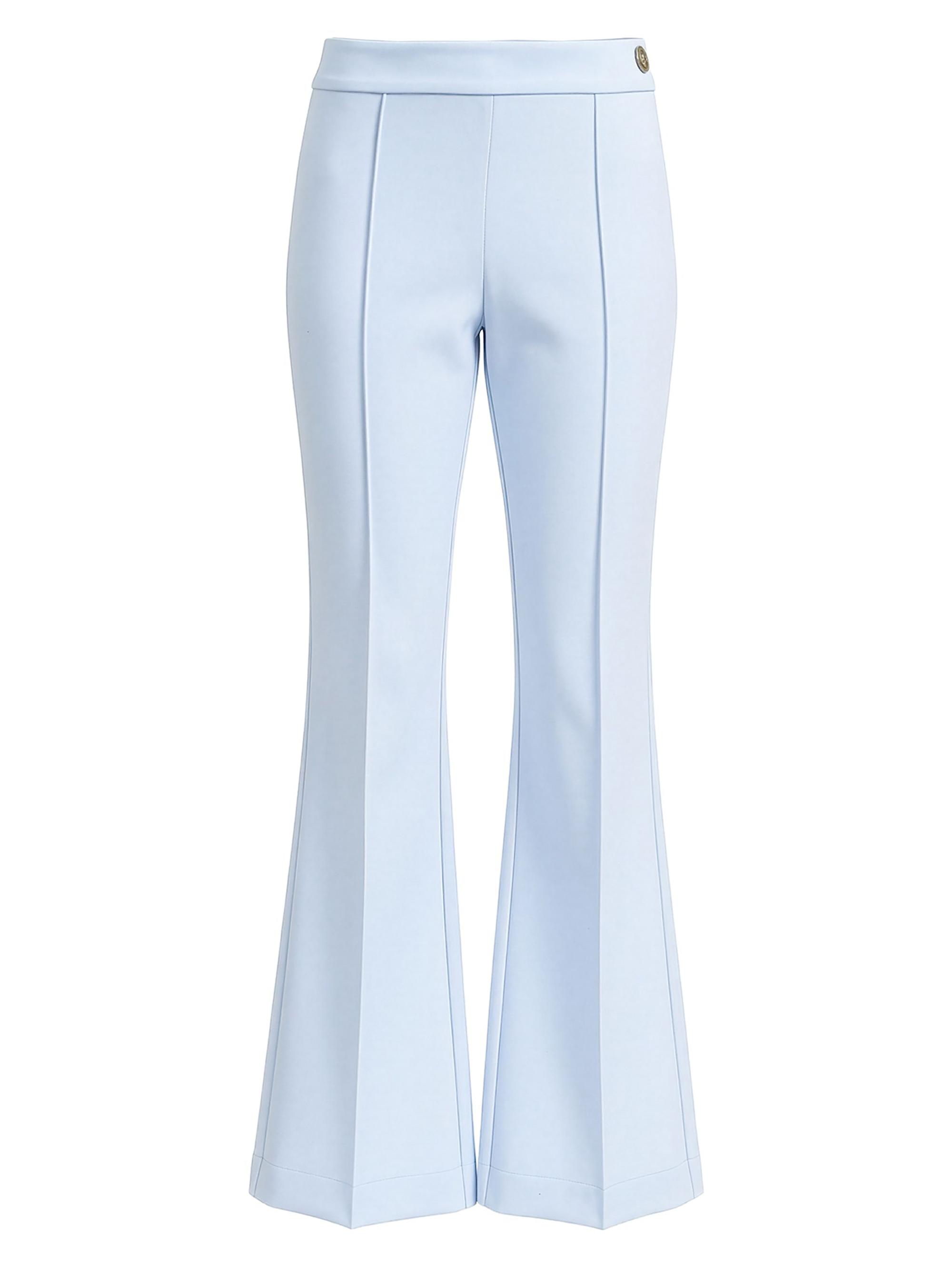 Callas Milano Women's Lola Cropped Kick Flare Pants - Pale Blue | Thumbnail 5