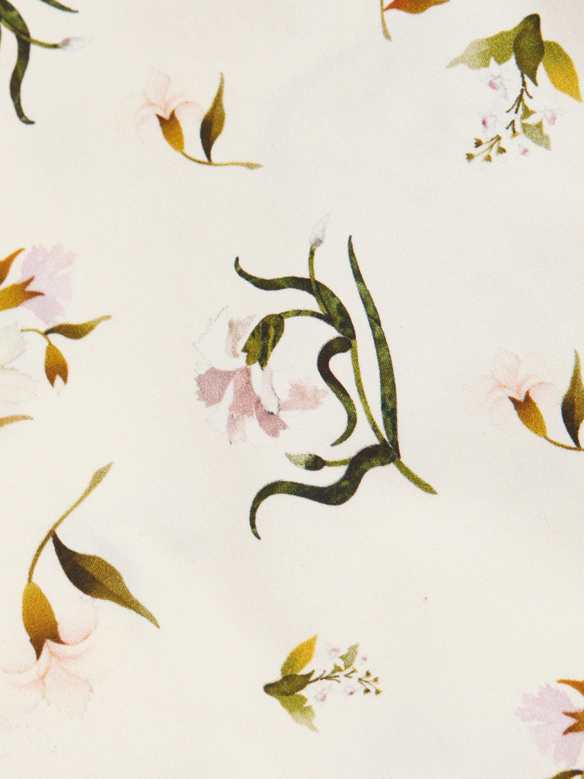 Adam Lippes Women's Charlie Floral Cotton Poplin Top -  Floral | Thumbnail 7