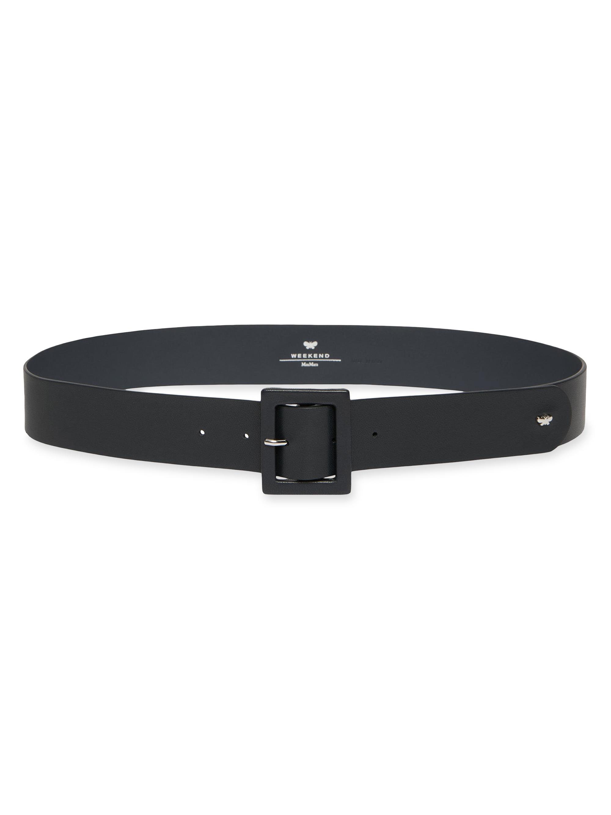 Weekend Max Mara Women's Shiny Nappa Leather Belt - Ultramarine