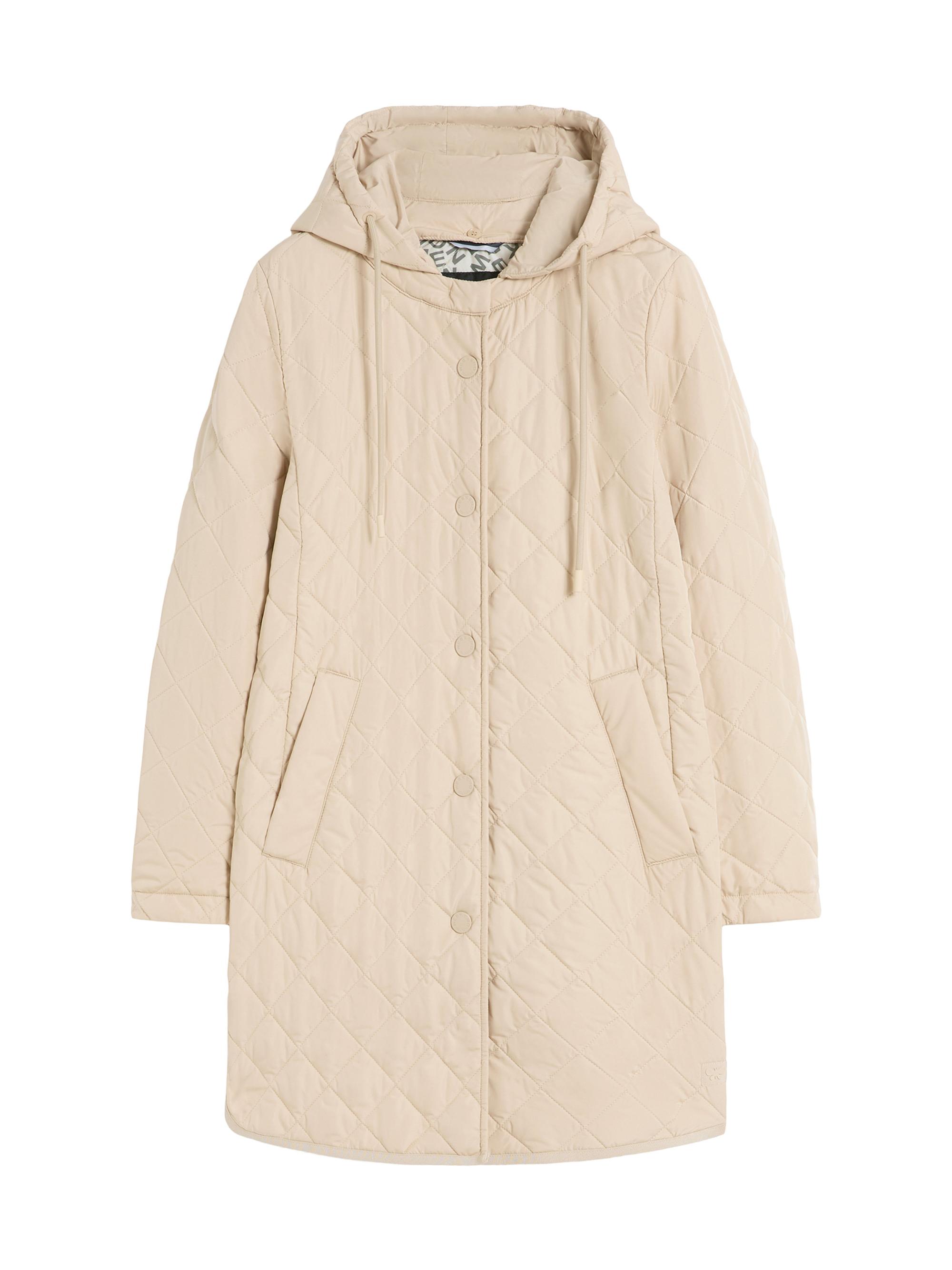Weekend Max Mara Women's Water Repellent Fabric Padded Parka Coat - Sand