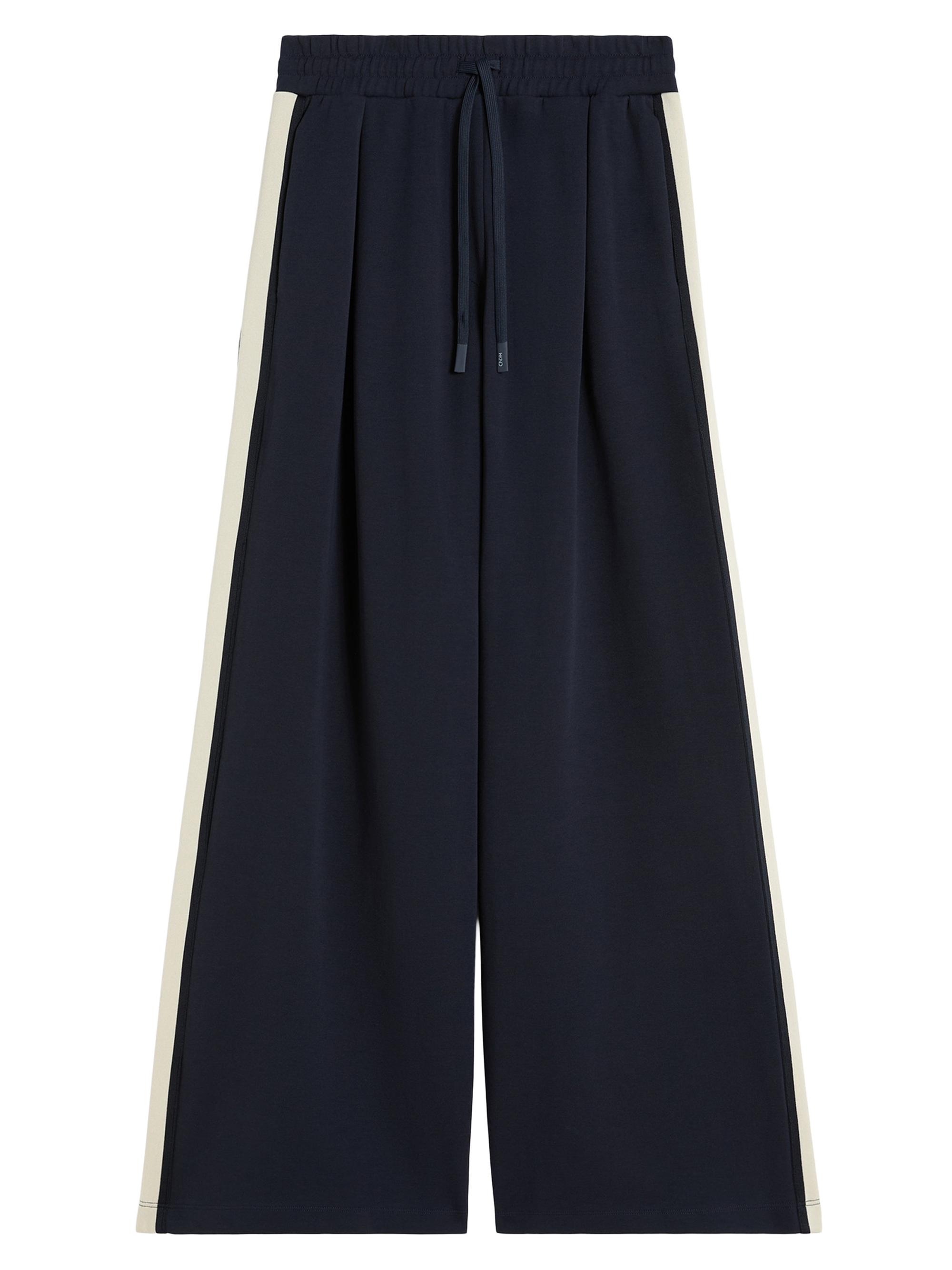 Weekend Max Mara Women's Cotton Jersey Trousers - Navy