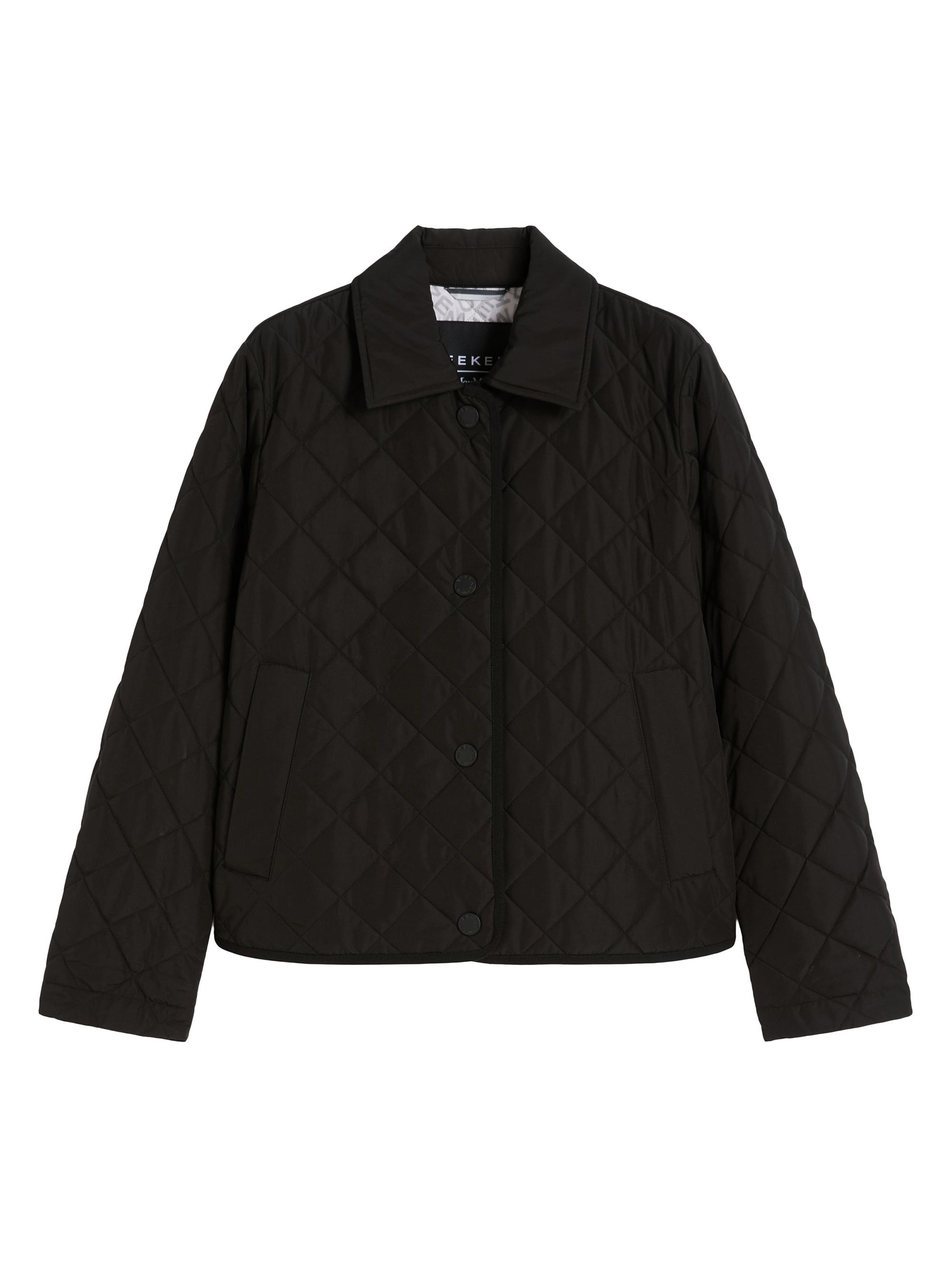 Weekend Max Mara Women's Short Padded Jacket in Water Repellent Fabric - Black