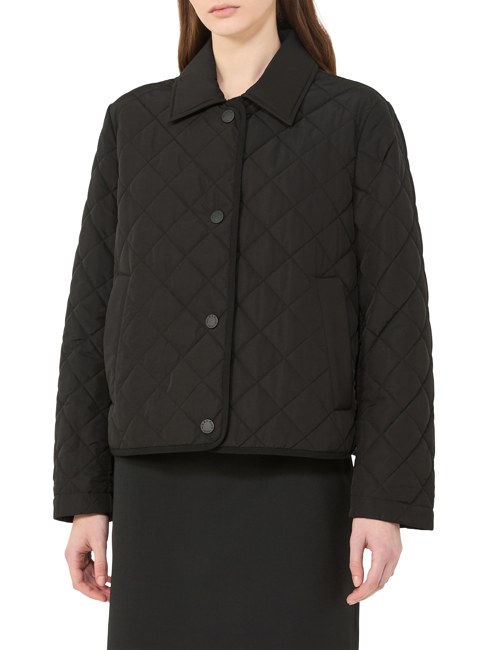 Short Padded Jacket in Water Repellent Fabric