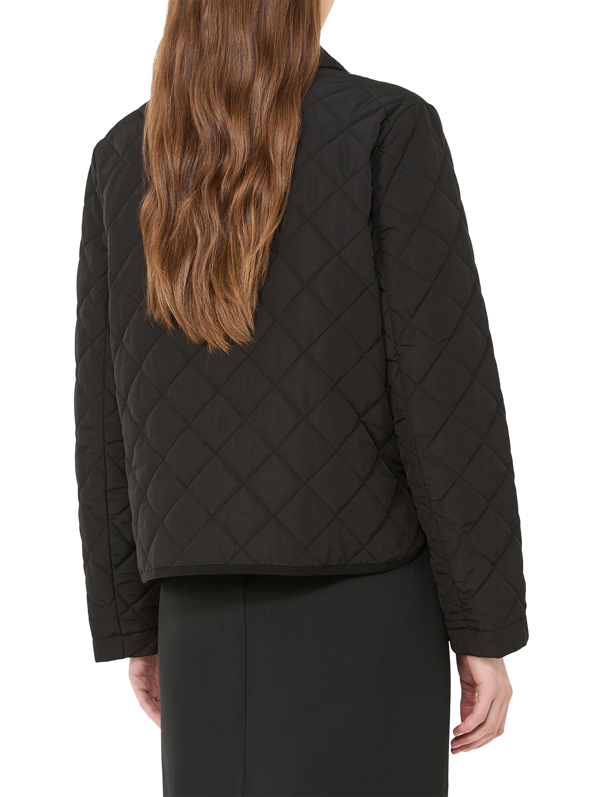 Short Padded Jacket in Water Repellent Fabric