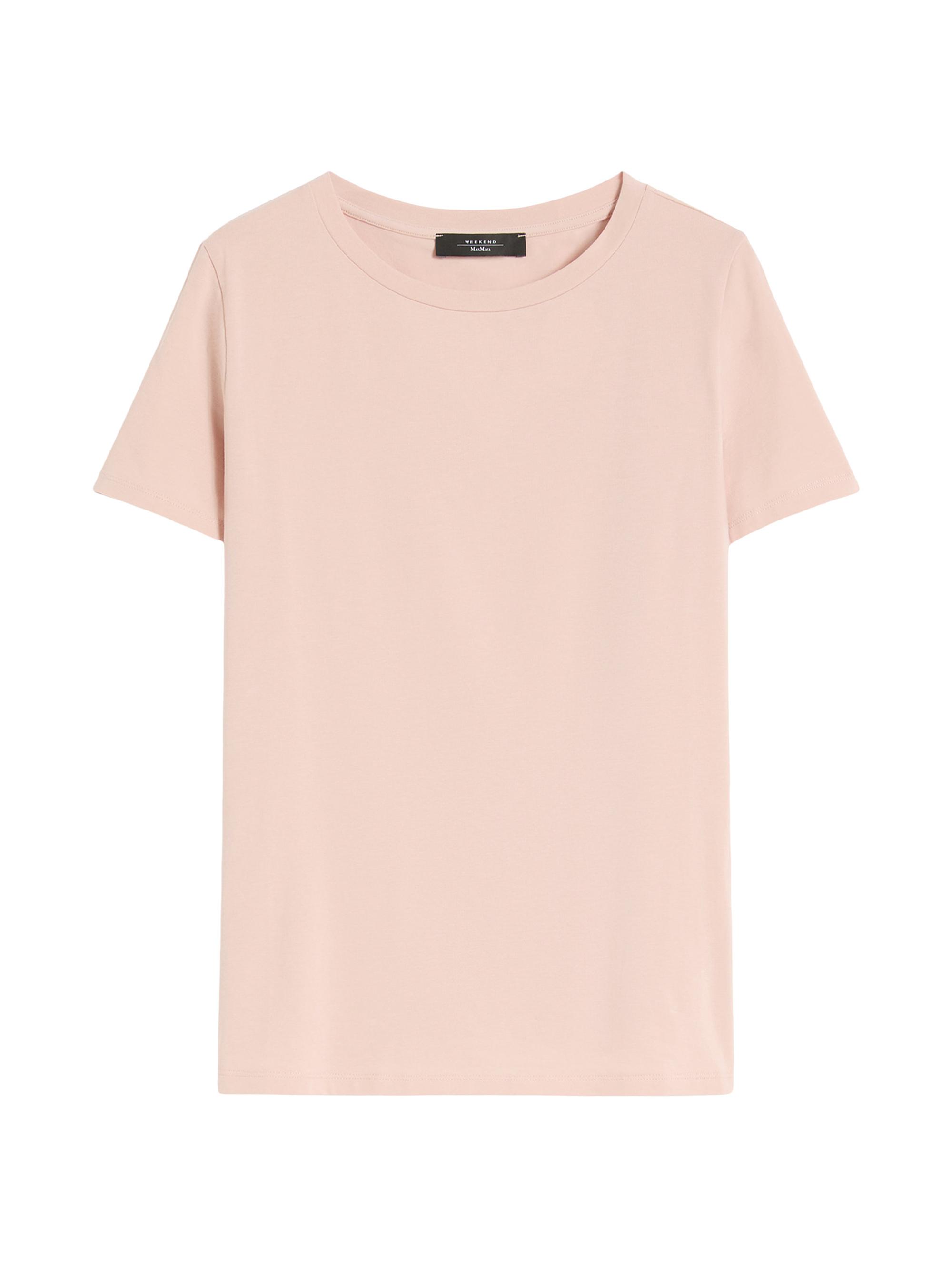 Weekend Max Mara Women's Basic Cotton Jersey T-Shirt - Pink