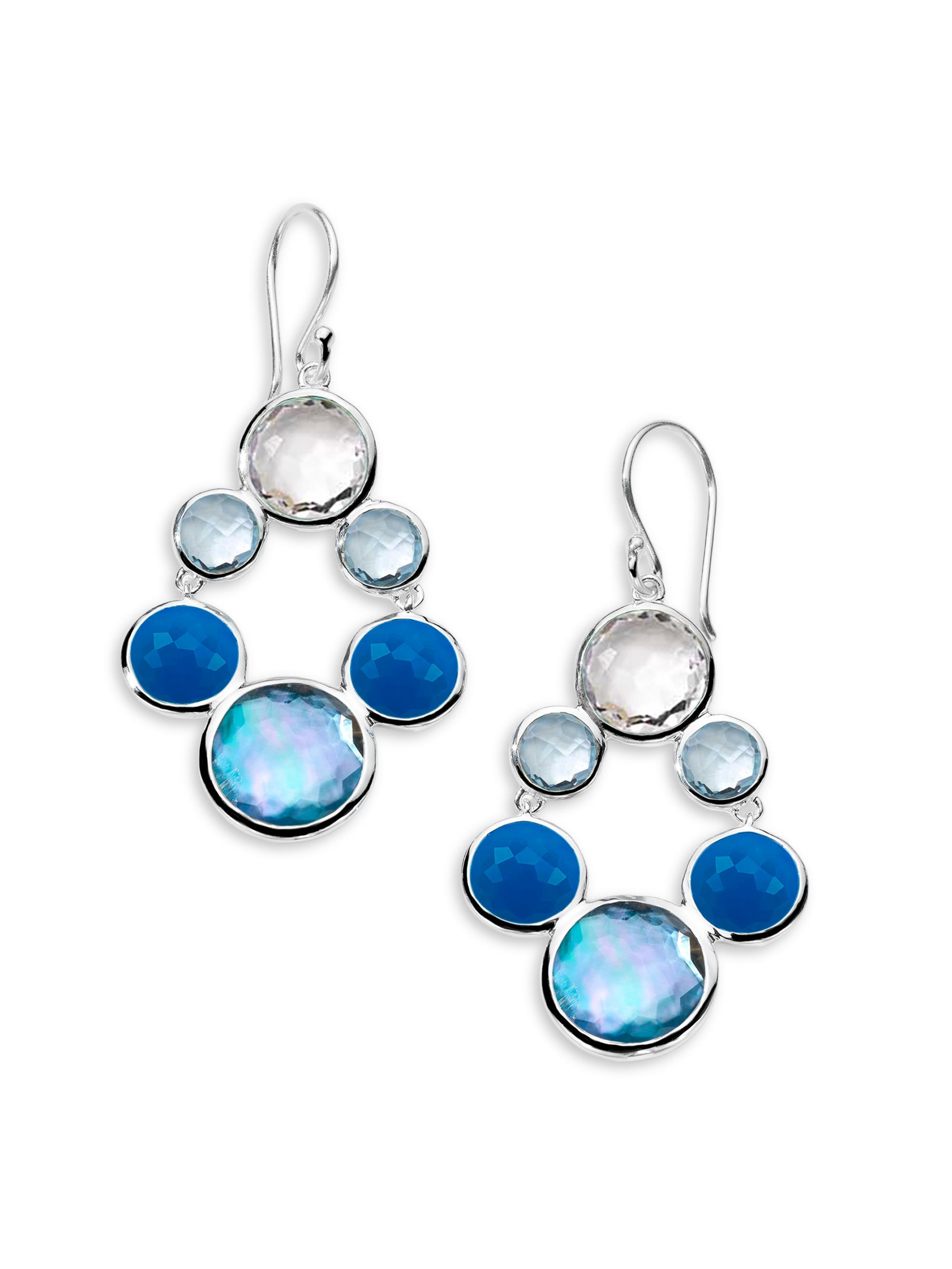Ippolita Women's Lollipop Lollitini Sterling Silver & Multi-Stone Chandelier Earrings - Bari