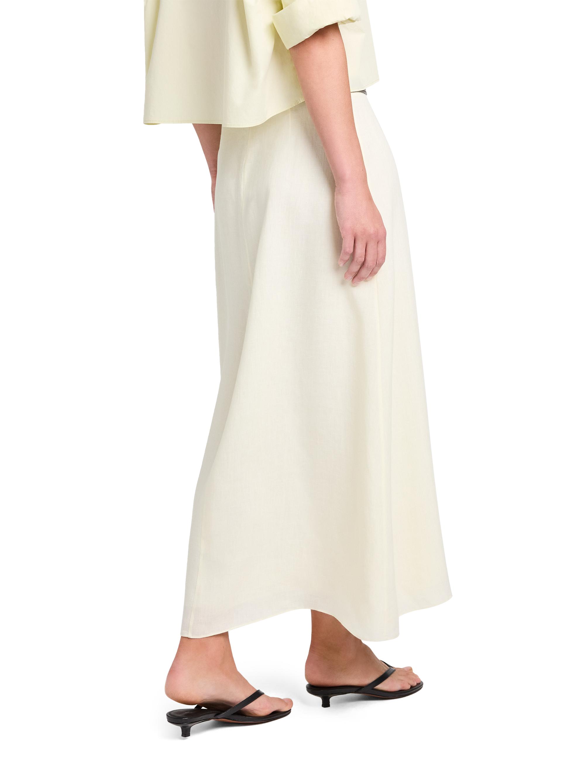 TWP Linen A-Line Midi-Skirt | Saks Fifth Avenue
