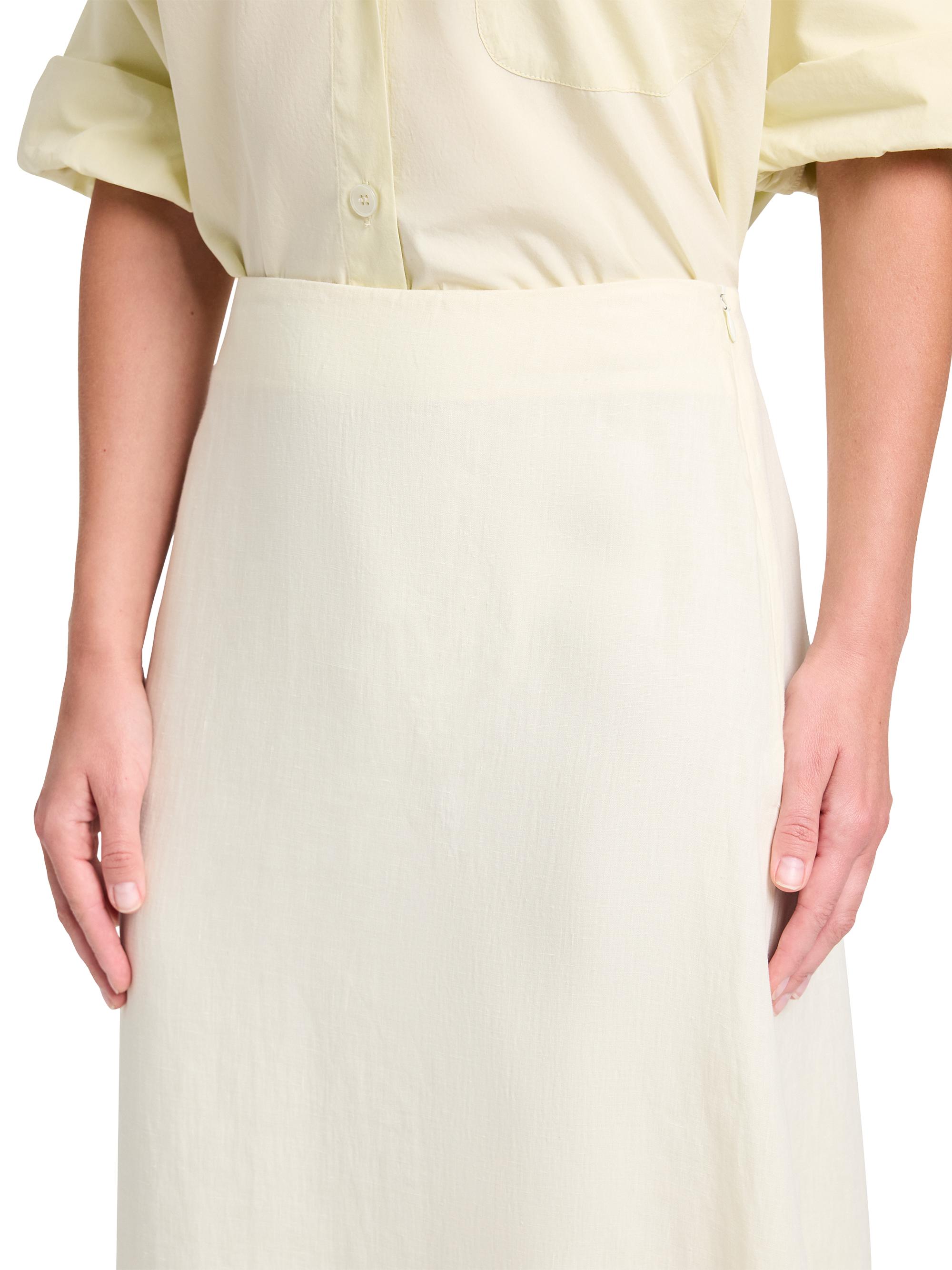 TWP Linen A-Line Midi-Skirt | Saks Fifth Avenue