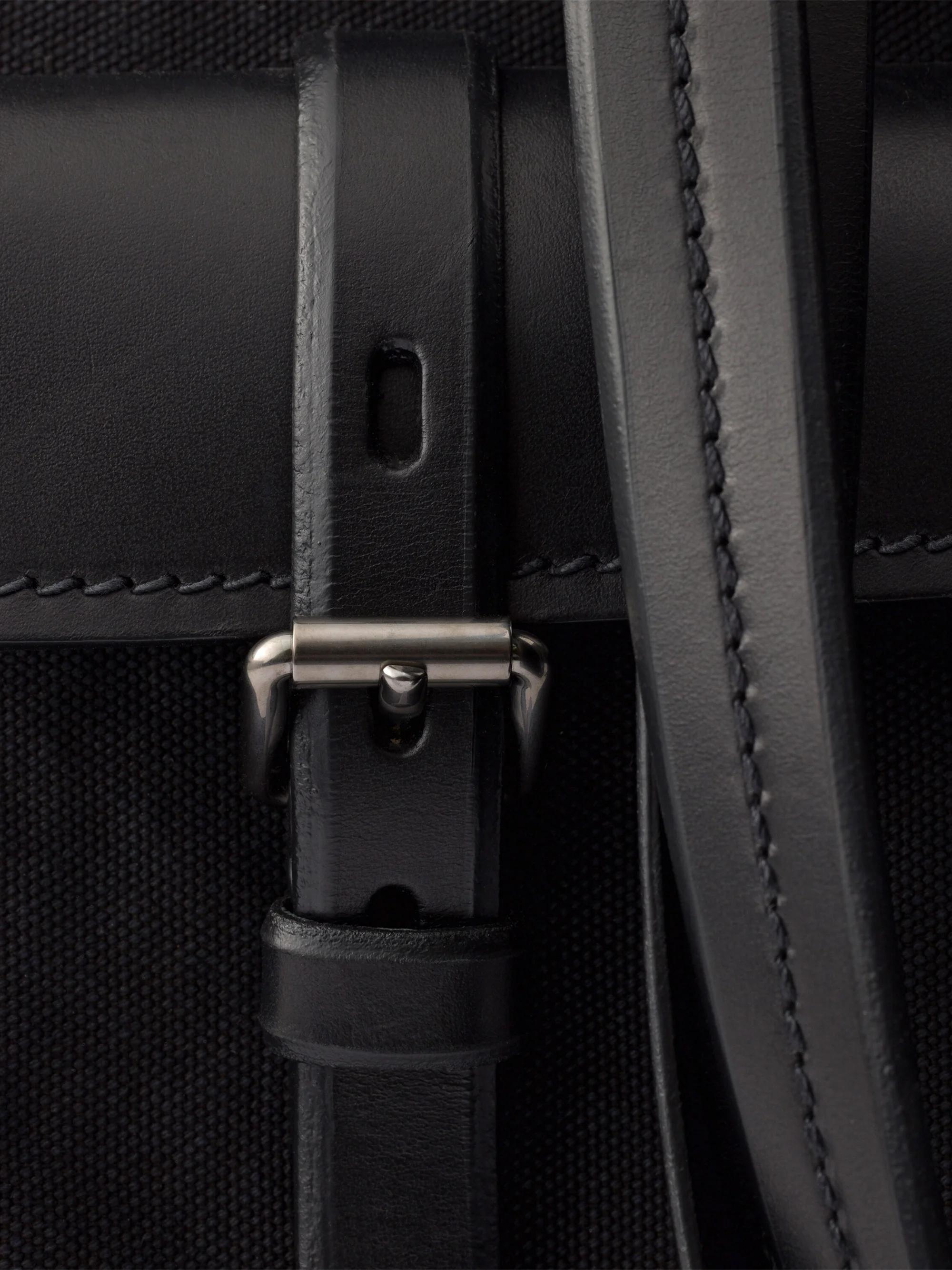 Prada Route Large Canvas and Leather Tote Bag | Saks Fifth Avenue