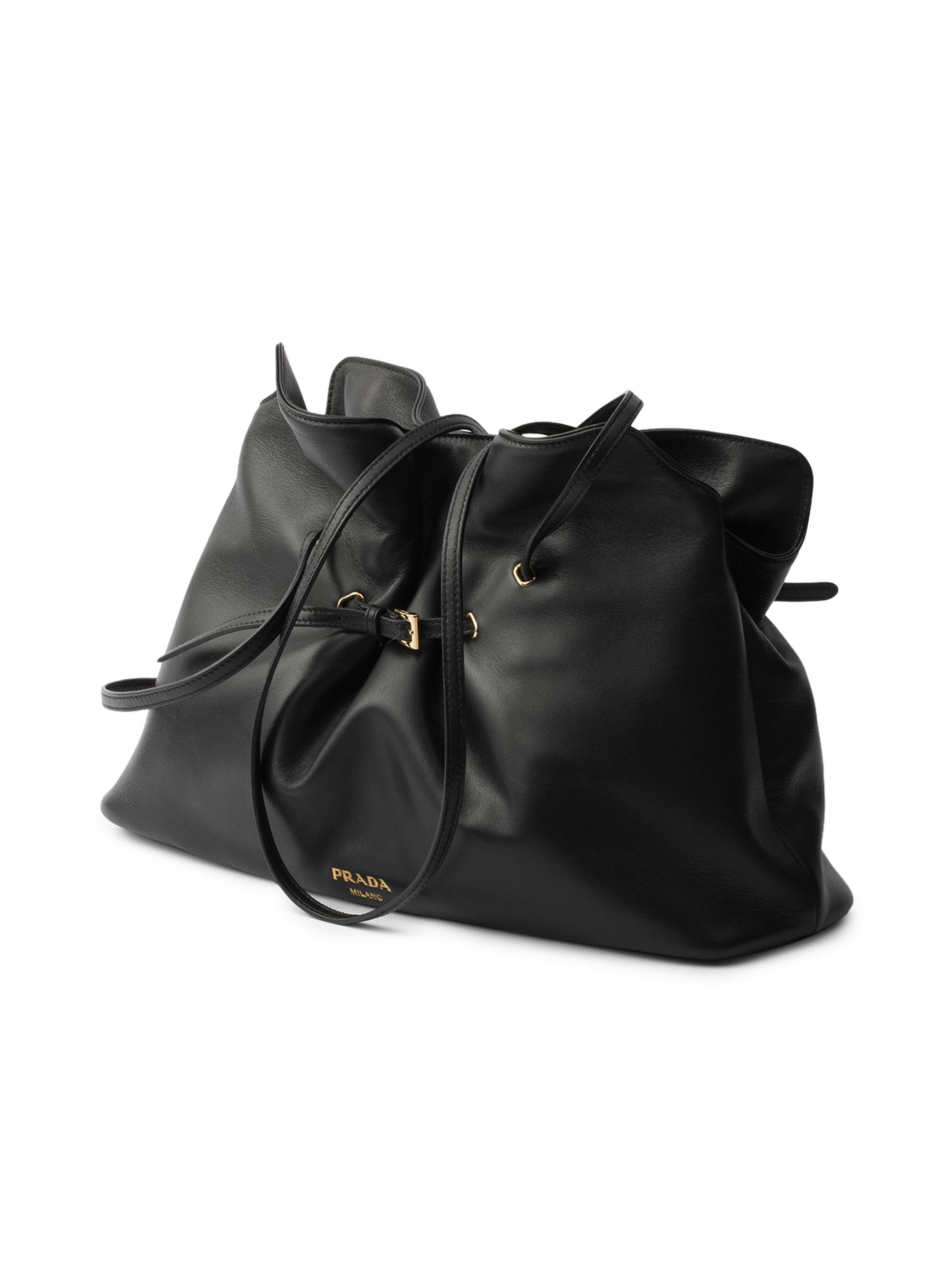 PRADA Leather tote bag レザートートバッグ ナッパレザー Prada Dada Large Nappa Leather Tote Bag | Saks Fifth Avenue