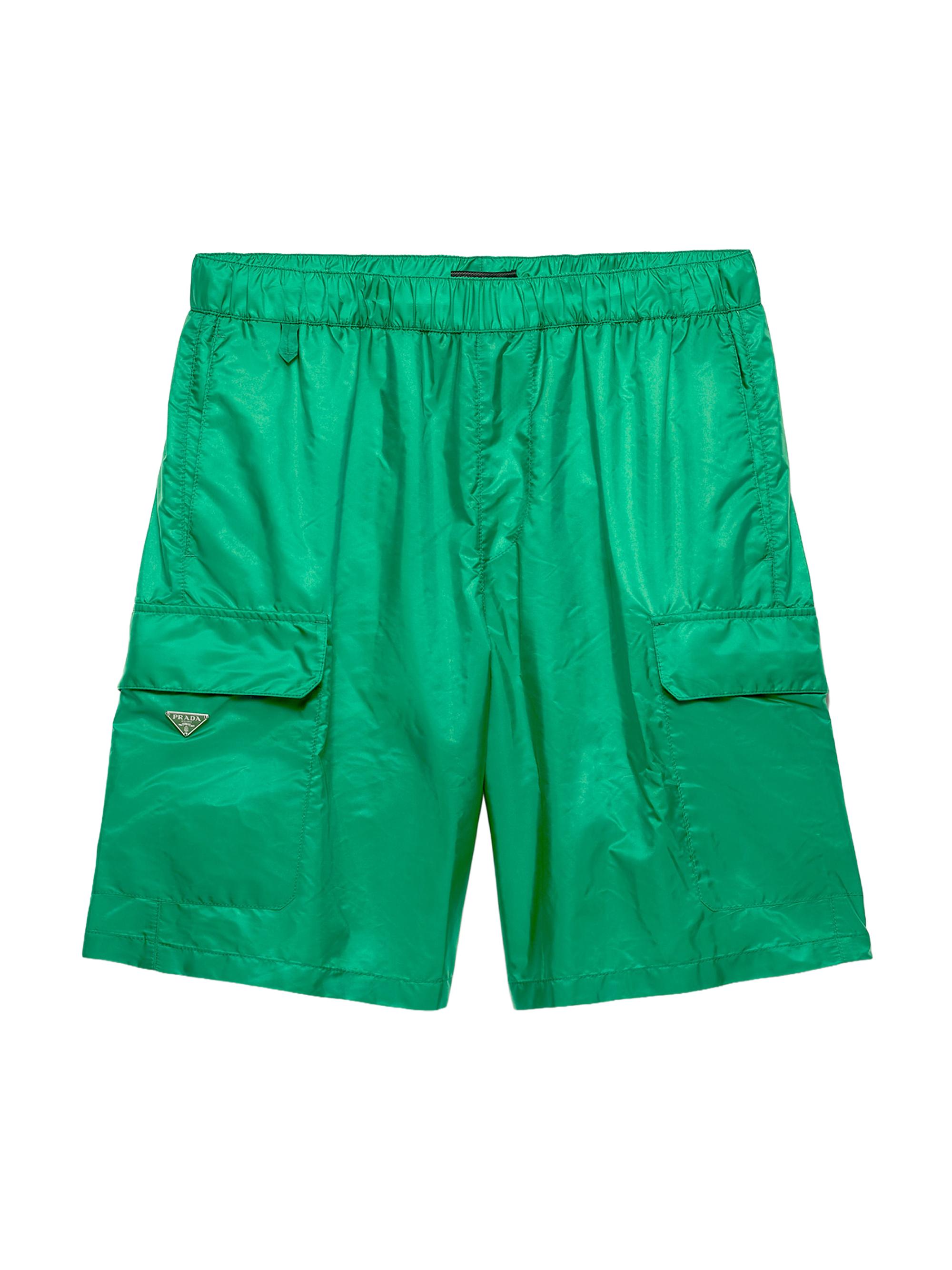 Prada Men's Re-Nylon Swim Trunks - Green | Thumbnail 6