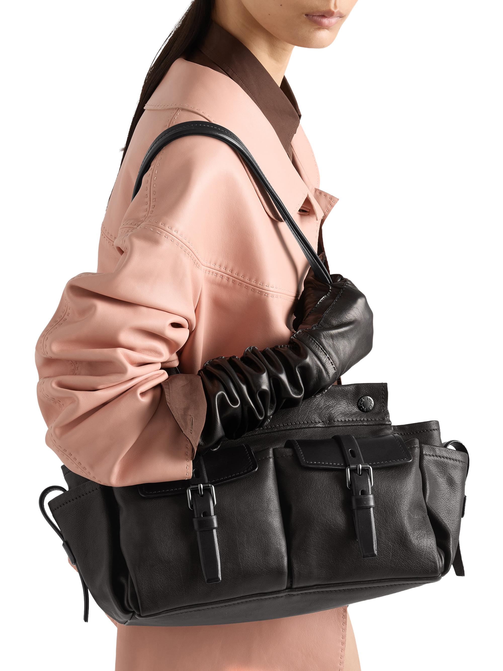 Prada Route Medium Leather Tote Bag | Saks Fifth Avenue