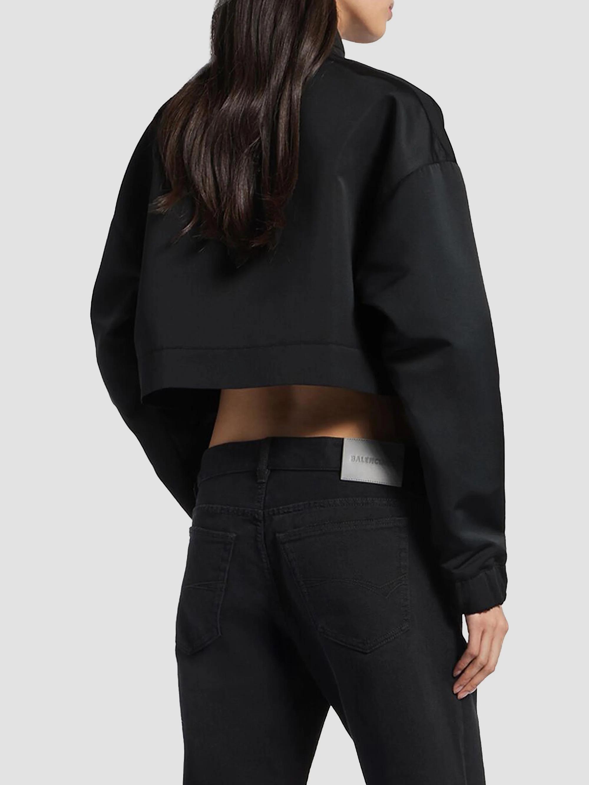 Balenciaga Cropped Tracksuit Jacket | Saks Fifth Avenue