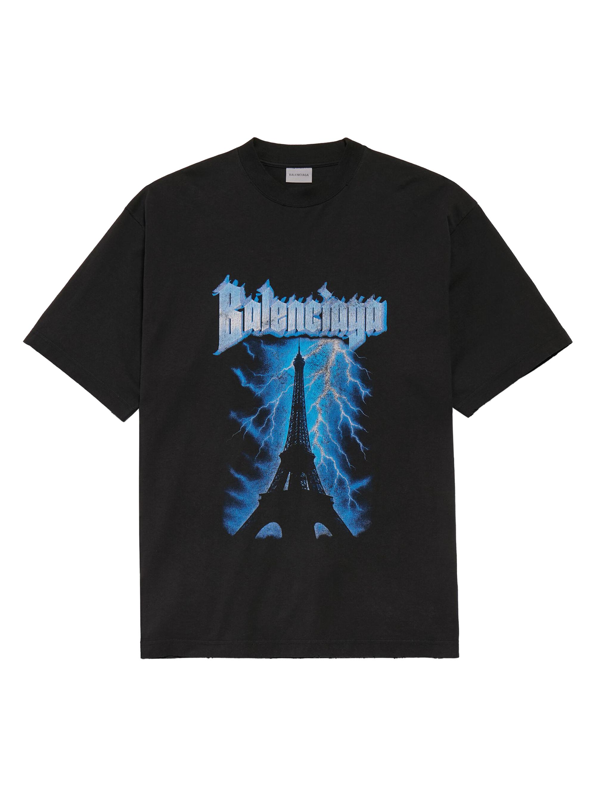 Balenciaga Paris Liberty Medium Fit T-Shirt | Saks Fifth Avenue