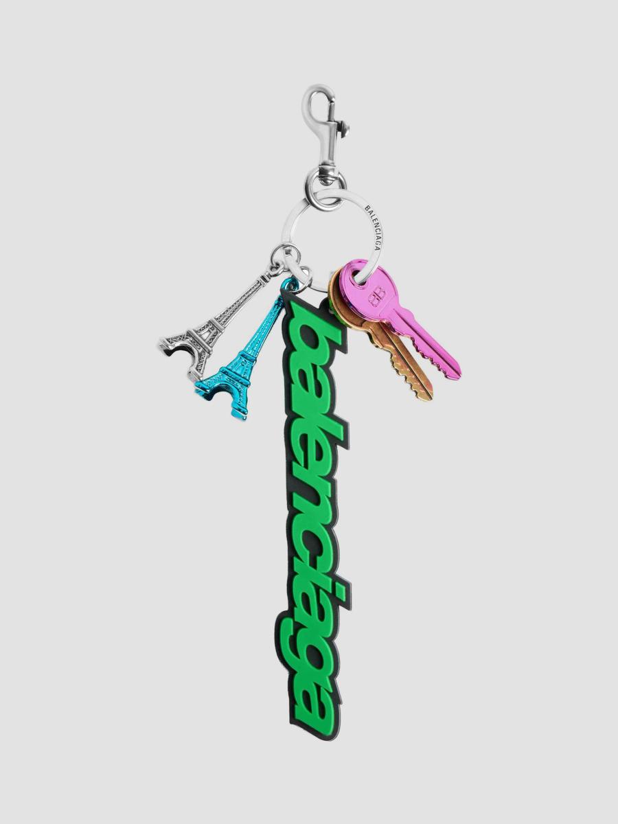 Balenciaga Biker Charm Keychain | Saks Fifth Avenue