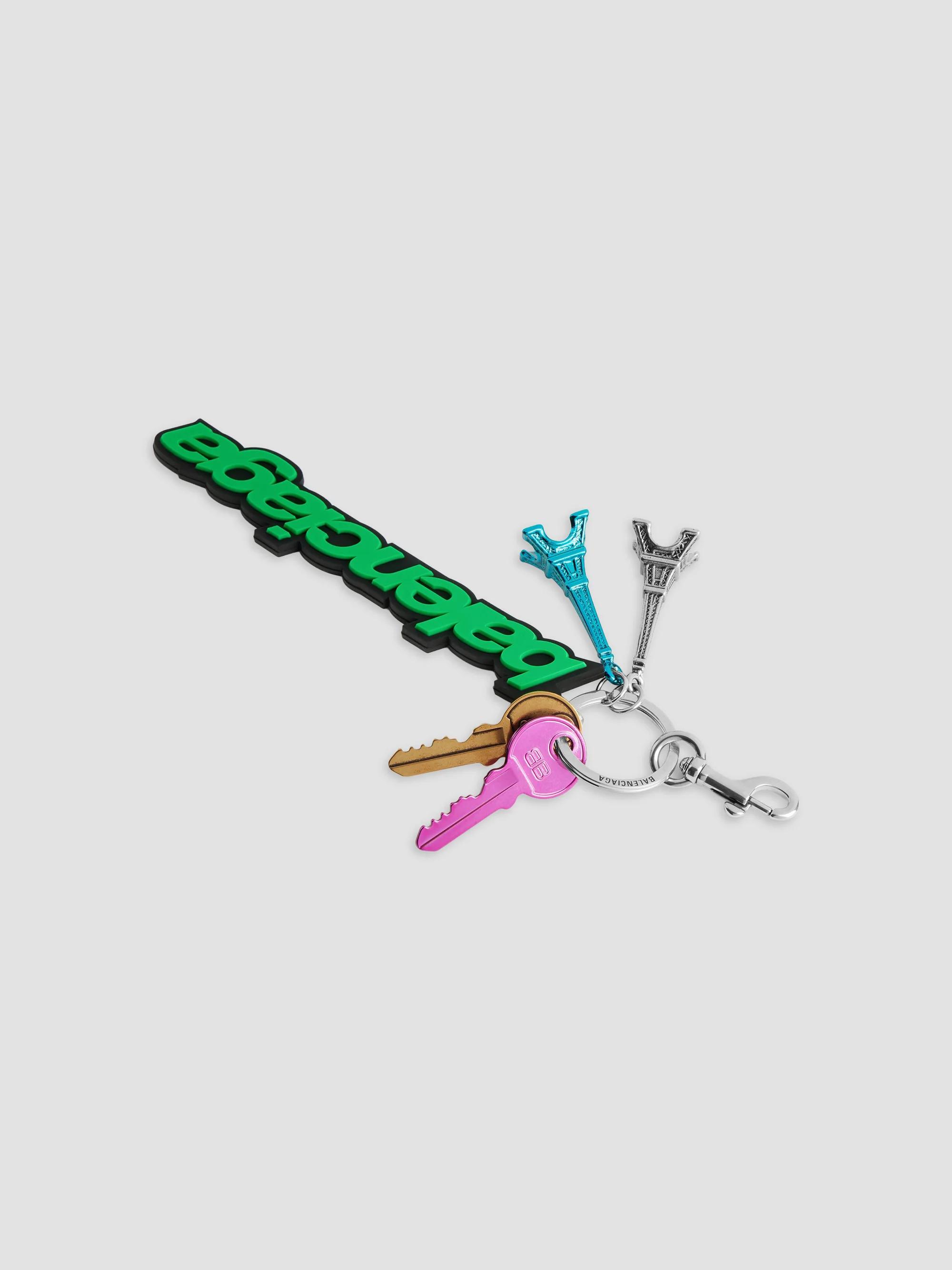 Balenciaga Biker Charm Keychain | Saks Fifth Avenue