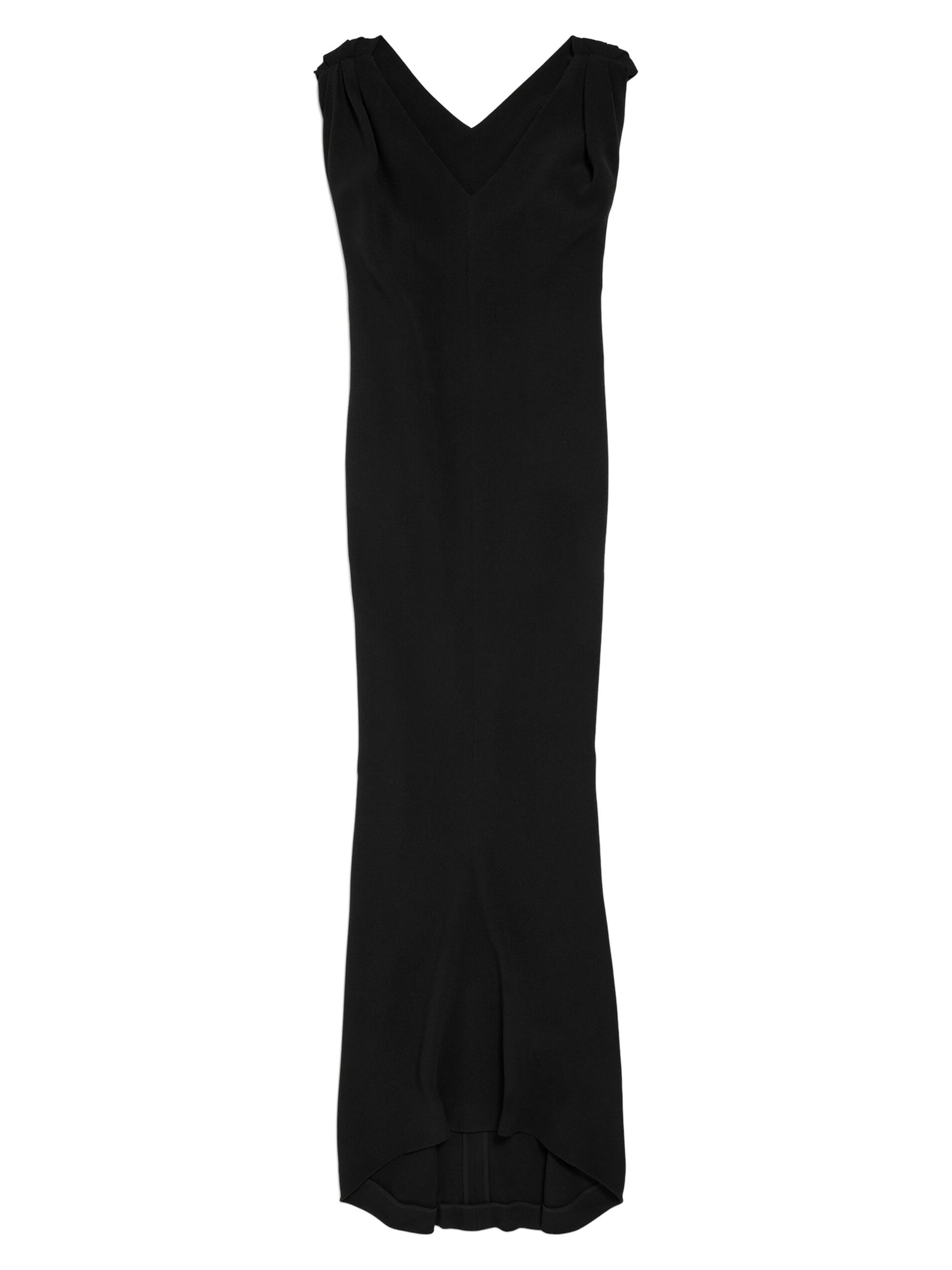 Balenciaga Women's Long Sack Dress - Black