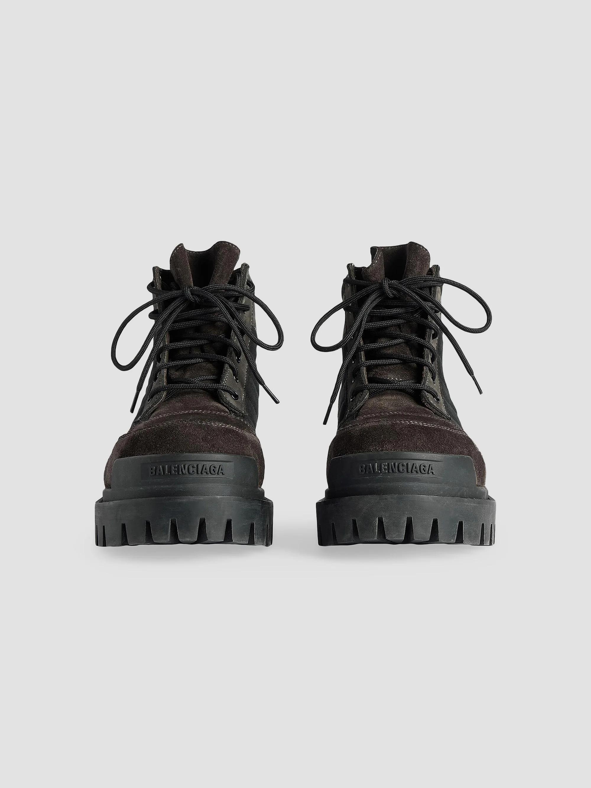 Balenciaga Combat Strike Low Boots | Saks Fifth Avenue
