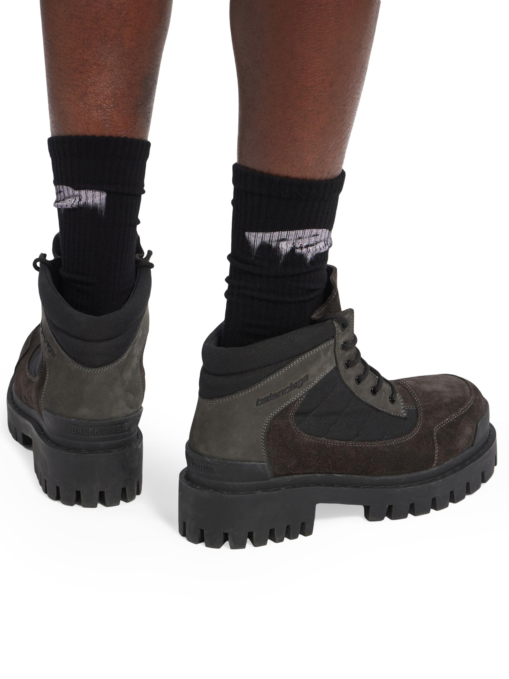Balenciaga Combat Strike Low Boots | Saks Fifth Avenue