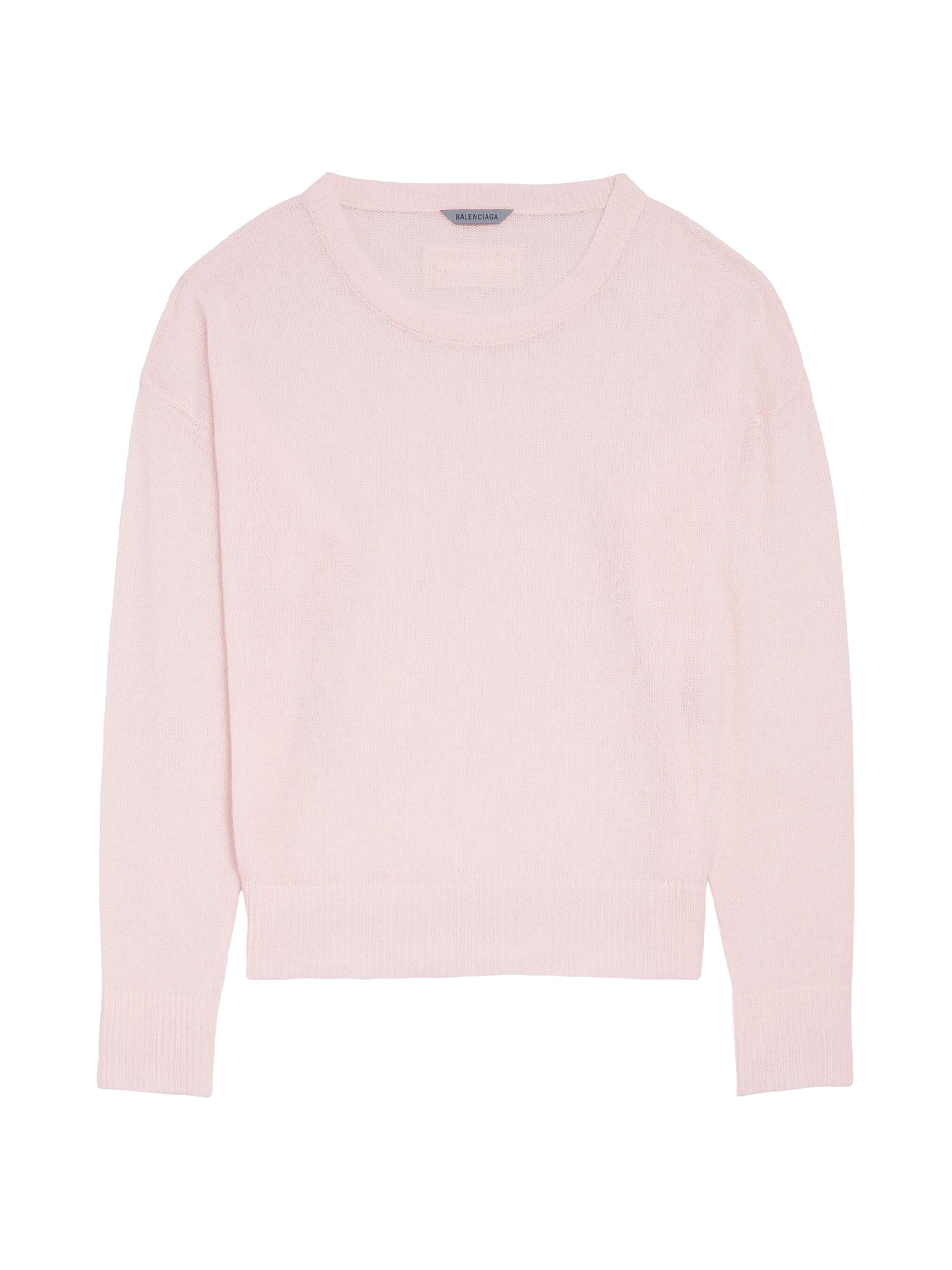Balenciaga Women's Sweater - Dusty Pink