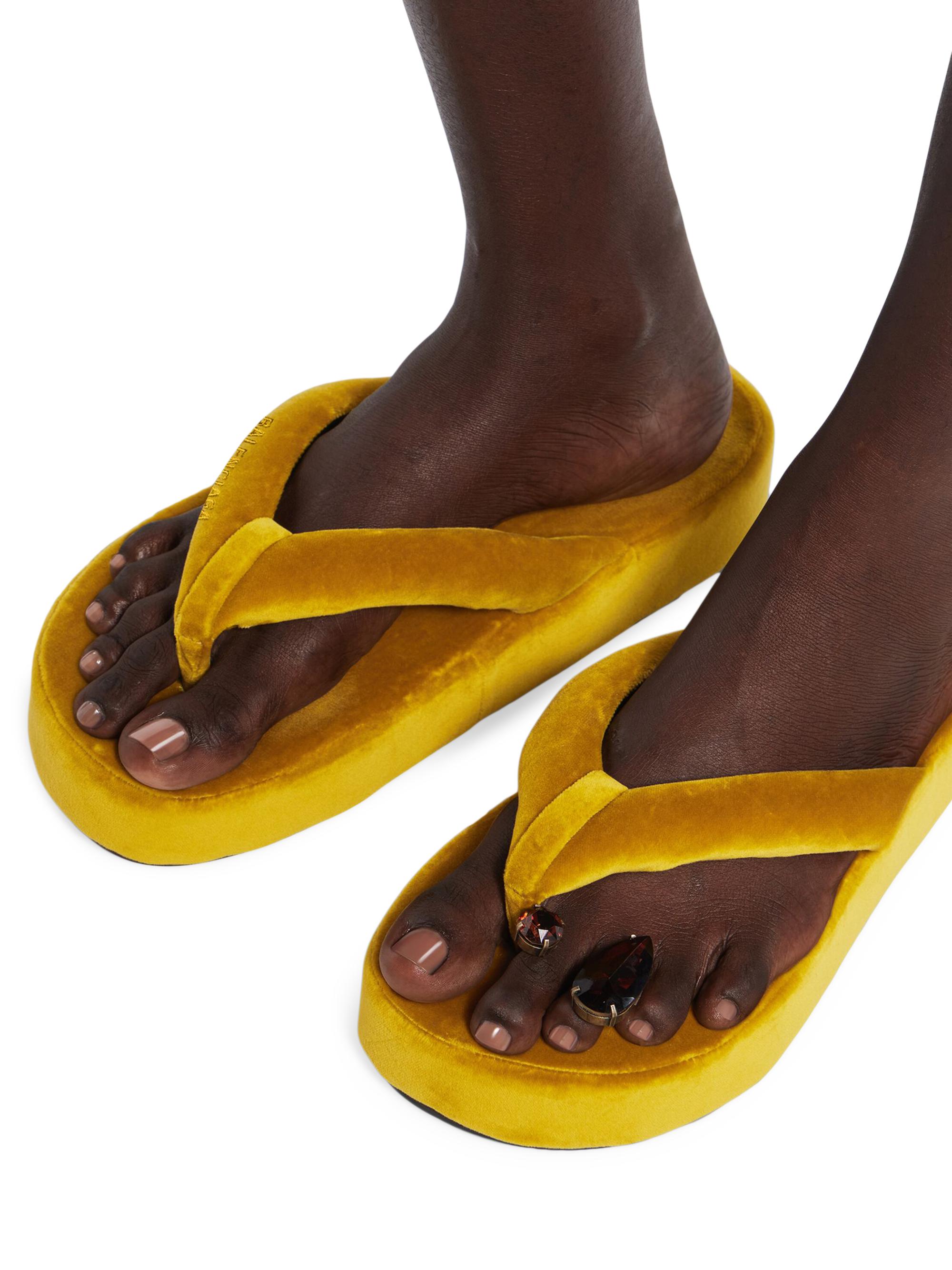Balenciaga Jet Lag Thong Sandals | Saks Fifth Avenue