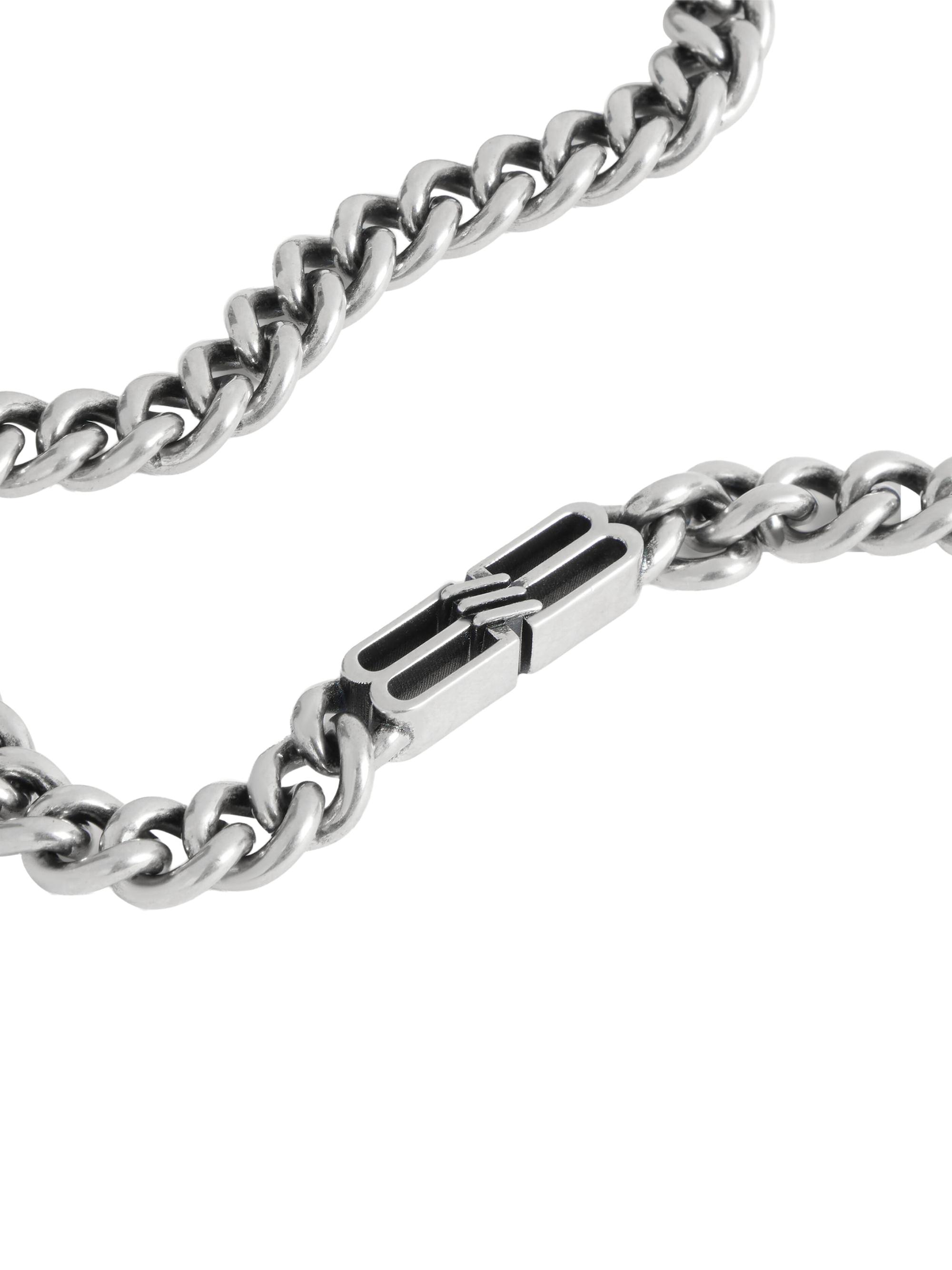 Balenciaga BB Icon Thin Gourmette Necklace | Saks Fifth Avenue