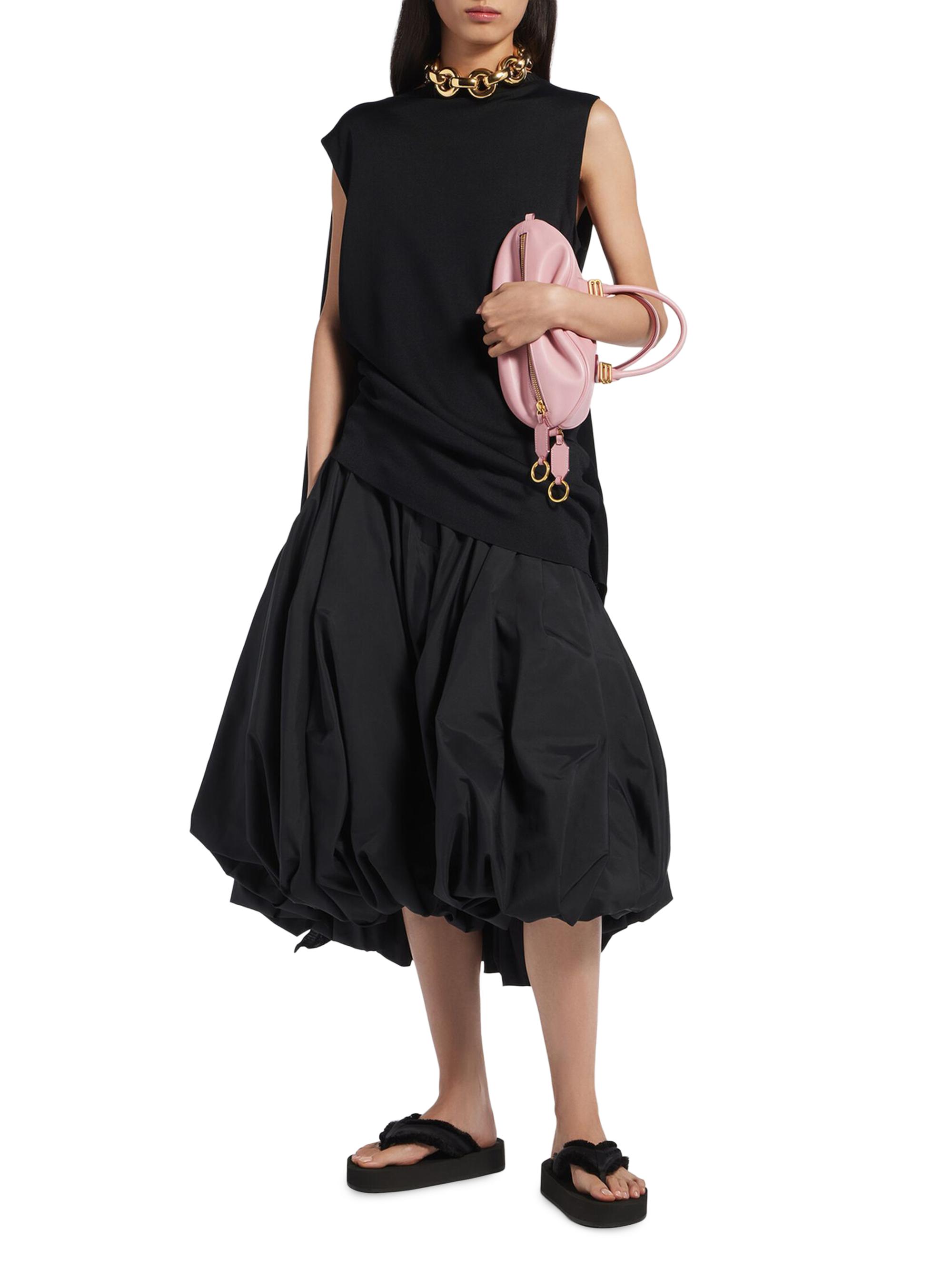 Balenciaga Women's Bolero Bowling Crossbody Bag - Rose Quartz