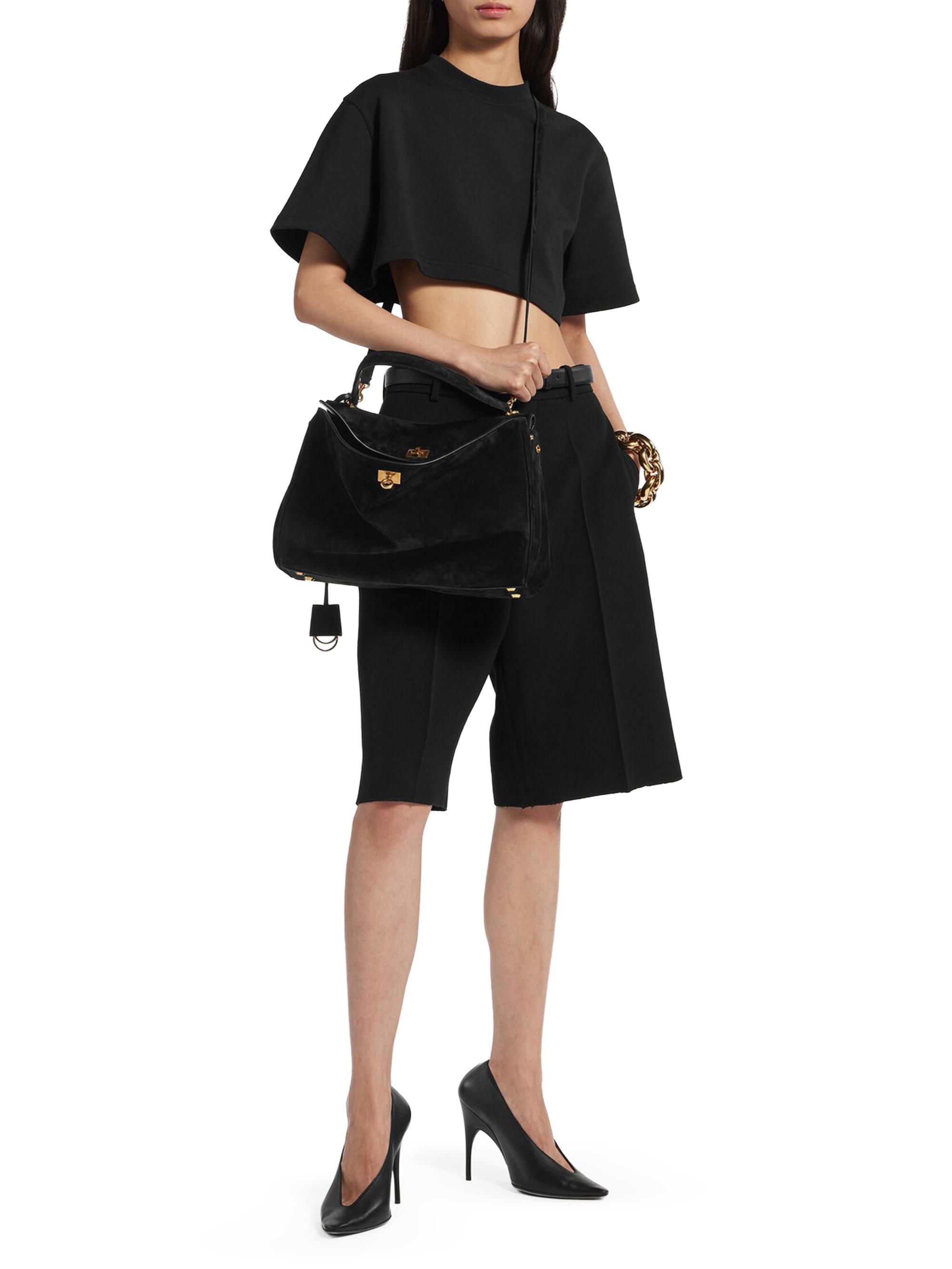 Balenciaga Women's Rodeo Crossbody Handbag - Black