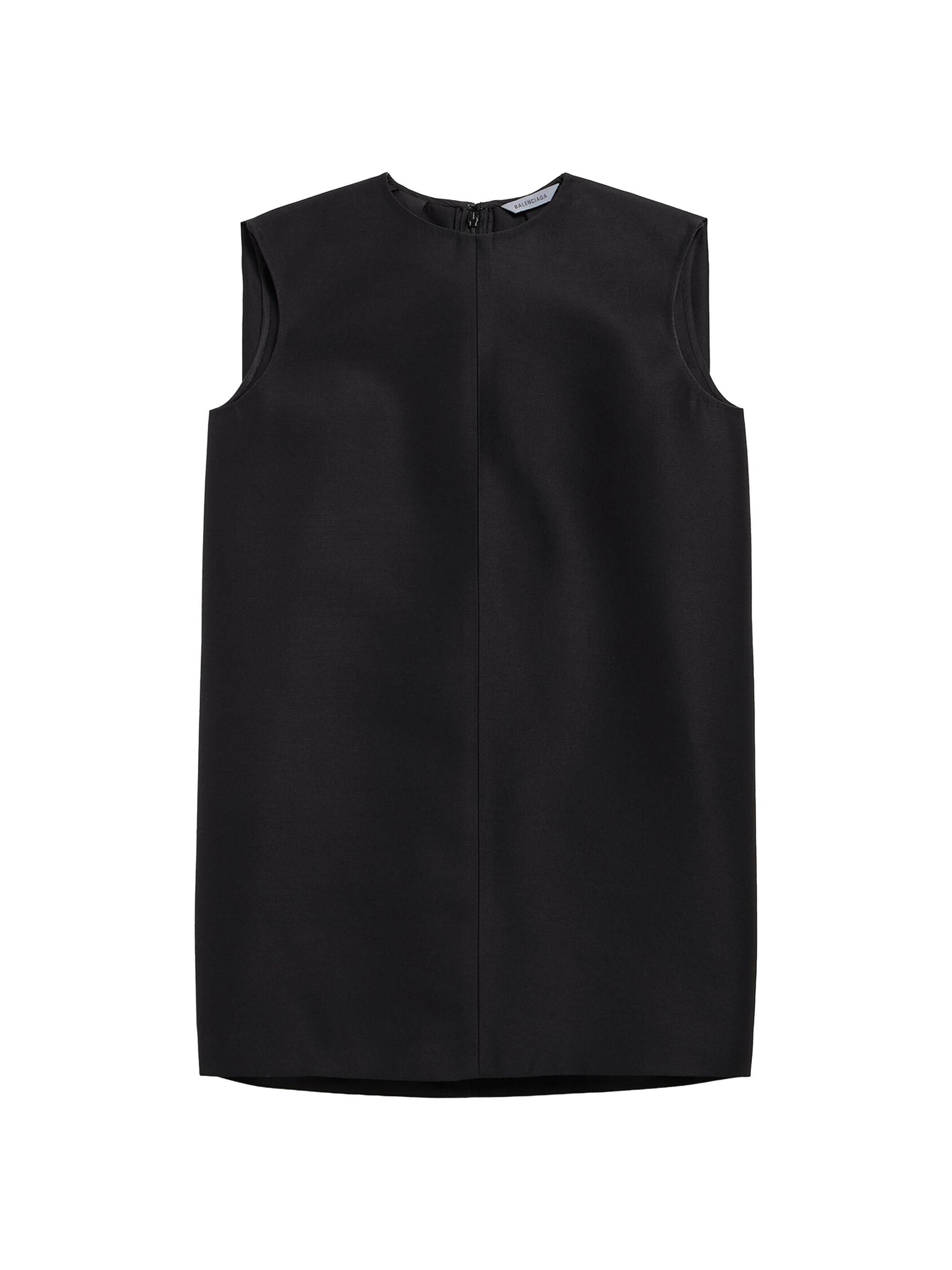 Balenciaga Women's Mini Cocoon Dress - Black