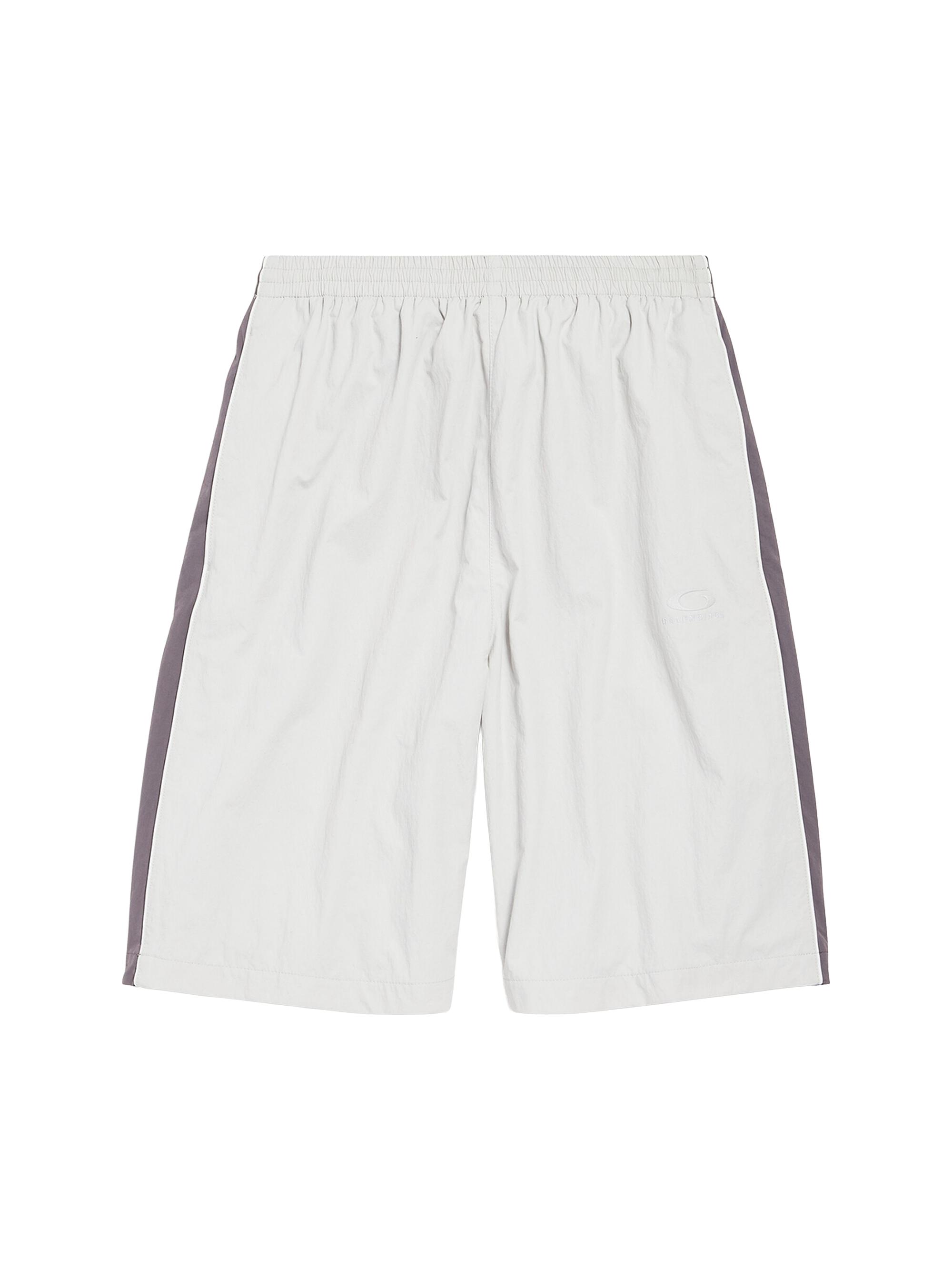 Balenciaga Men's Tracksuit Shorts - Light Grey