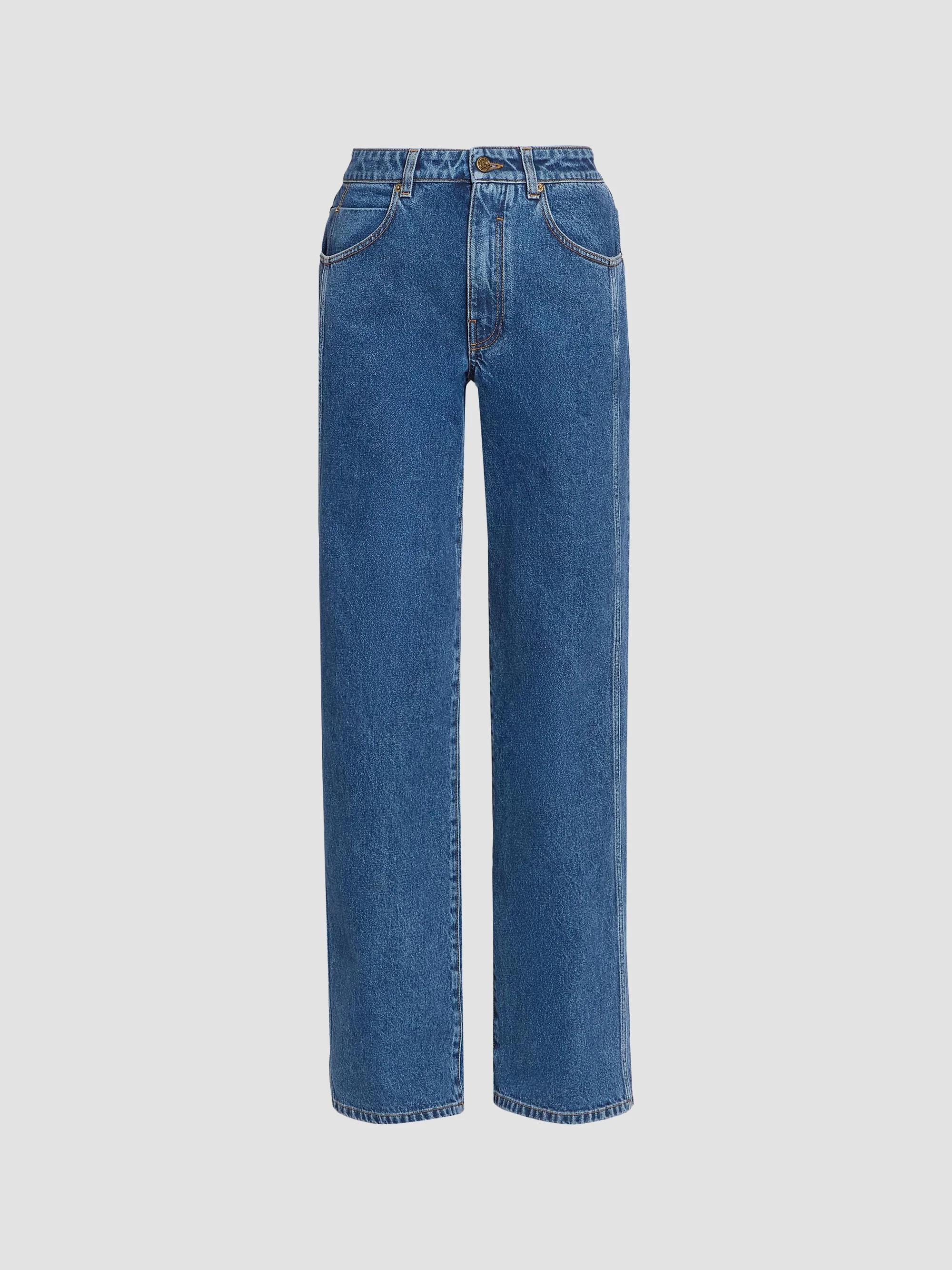 Balmain Slim-Fit Straight-Leg Jeans | Saks Fifth Avenue
