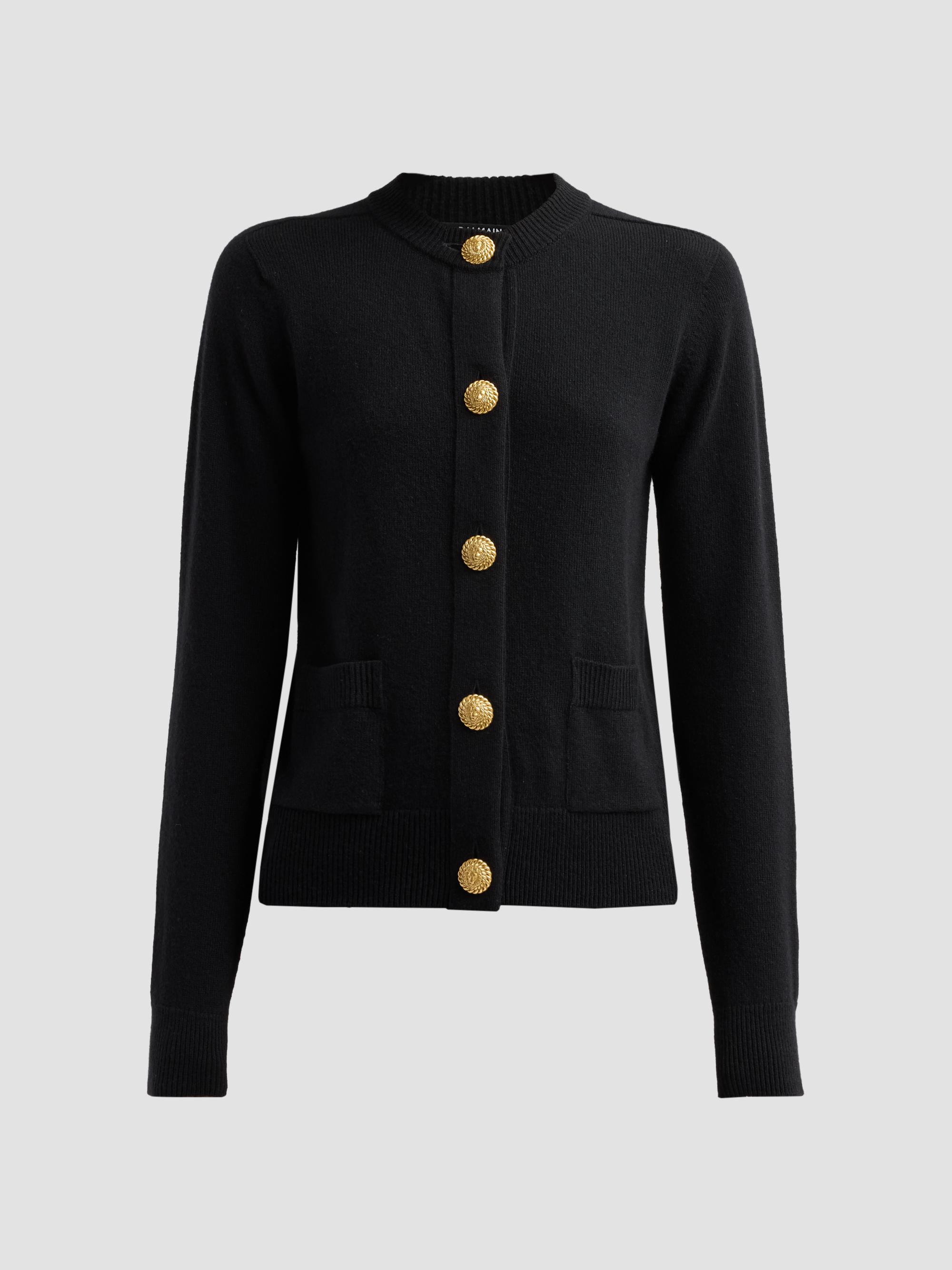 Malo Rib-Knit Cashmere Pocket Cardigan | Saks Fifth Avenue