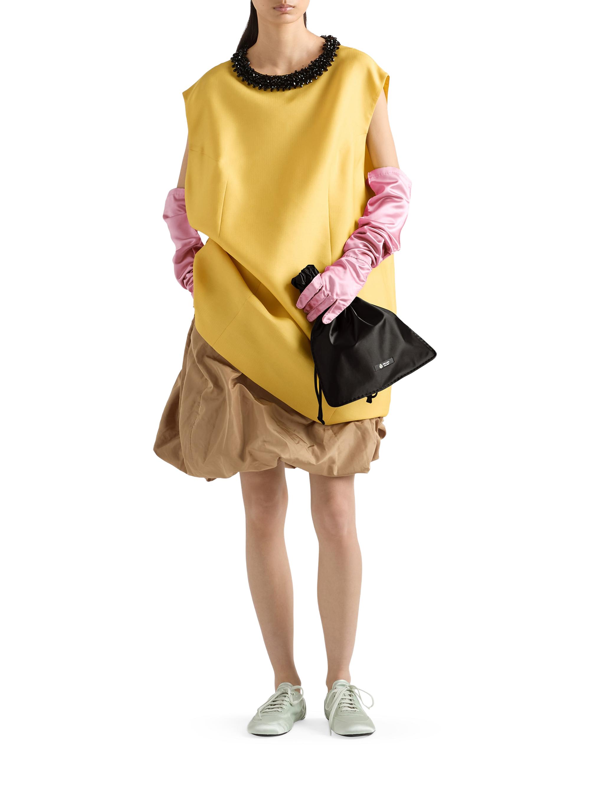 Prada Wish Silk Duchesse Pouch | Saks Fifth Avenue
