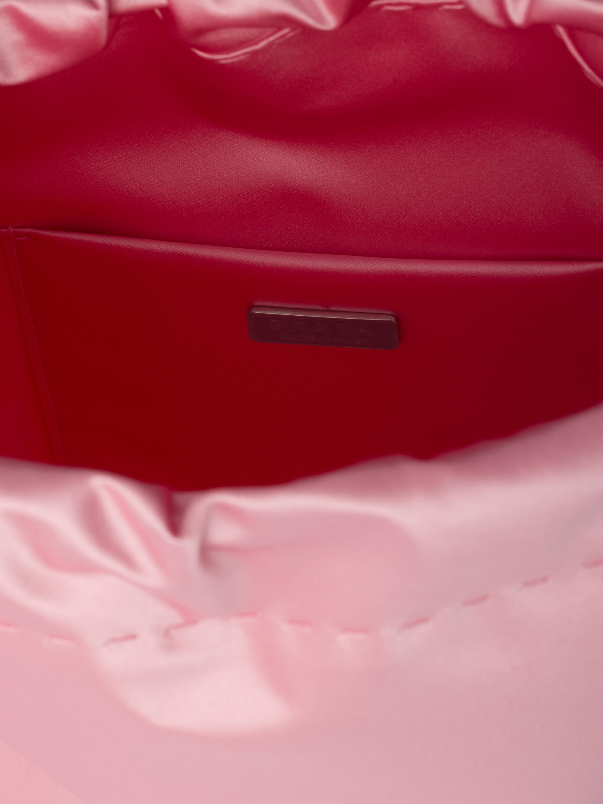 Prada Wish Silk Duchesse Pouch | Saks Fifth Avenue